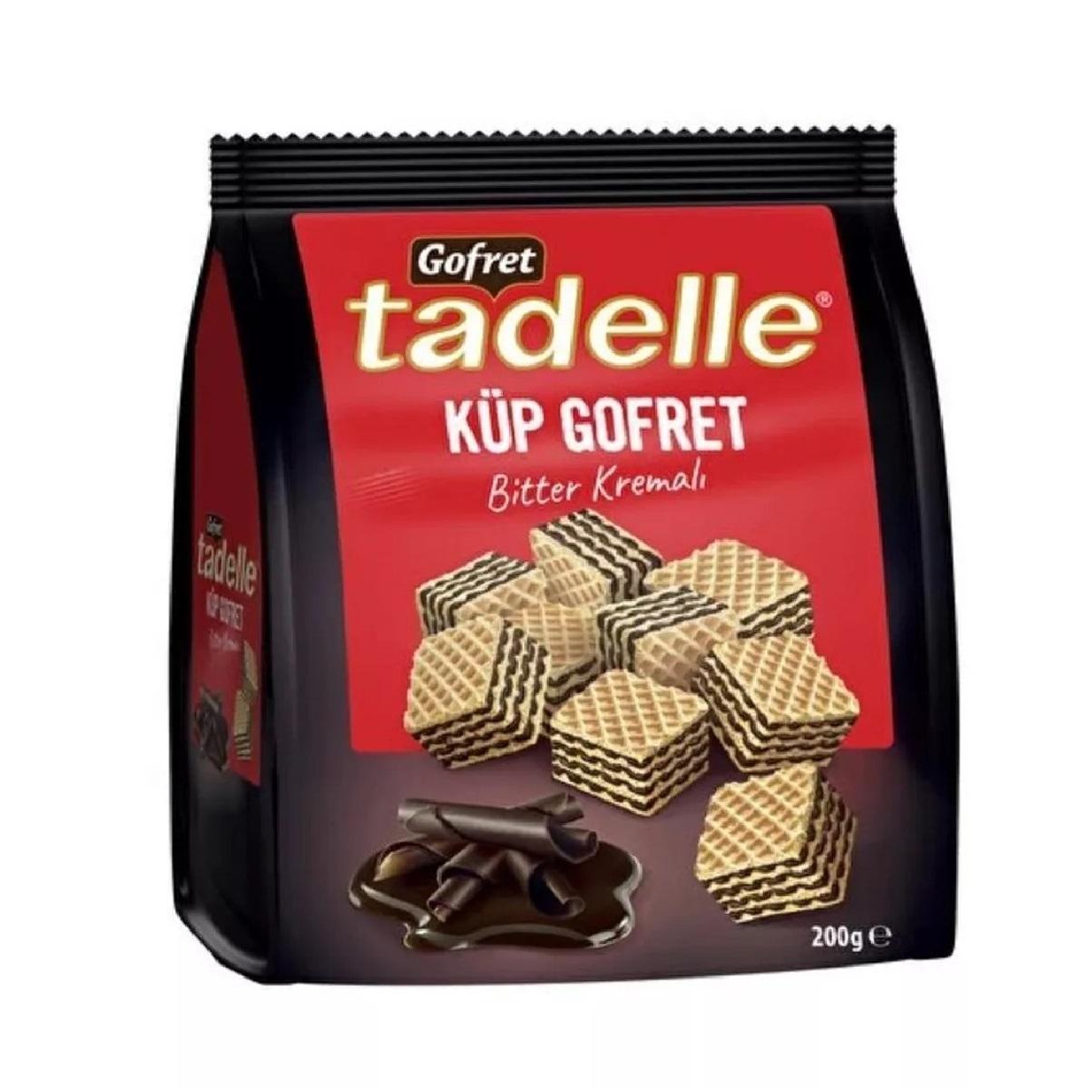 Вафли Sarelle с кремом из темного шоколада и какао 200 г мини кексы юбилейное с кусочками темного шоколада и с какао 140 г