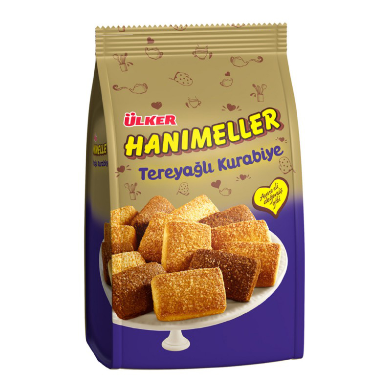 Печенье Ulker Hanimeller сливочное, 152 г печенье ulker biskrem cocoa 180 г