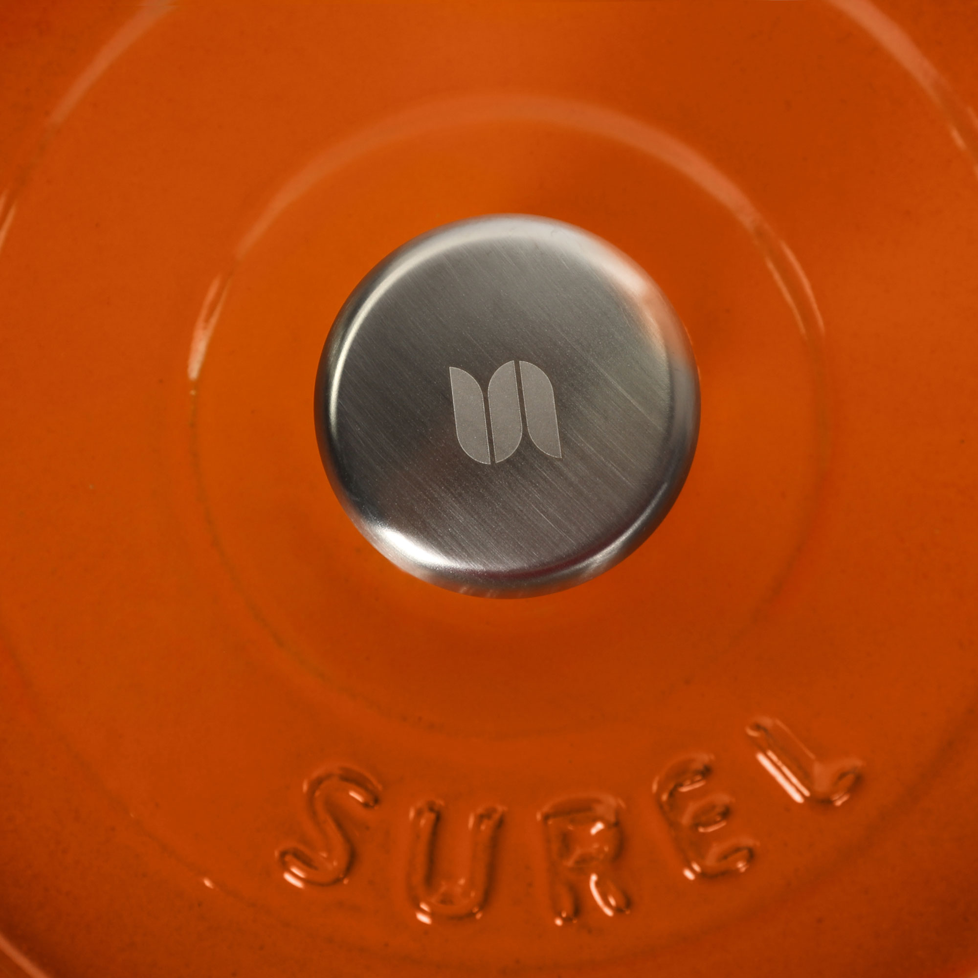 Кастрюля Surel оранжевая 20 см, цвет оранжевый - фото 7