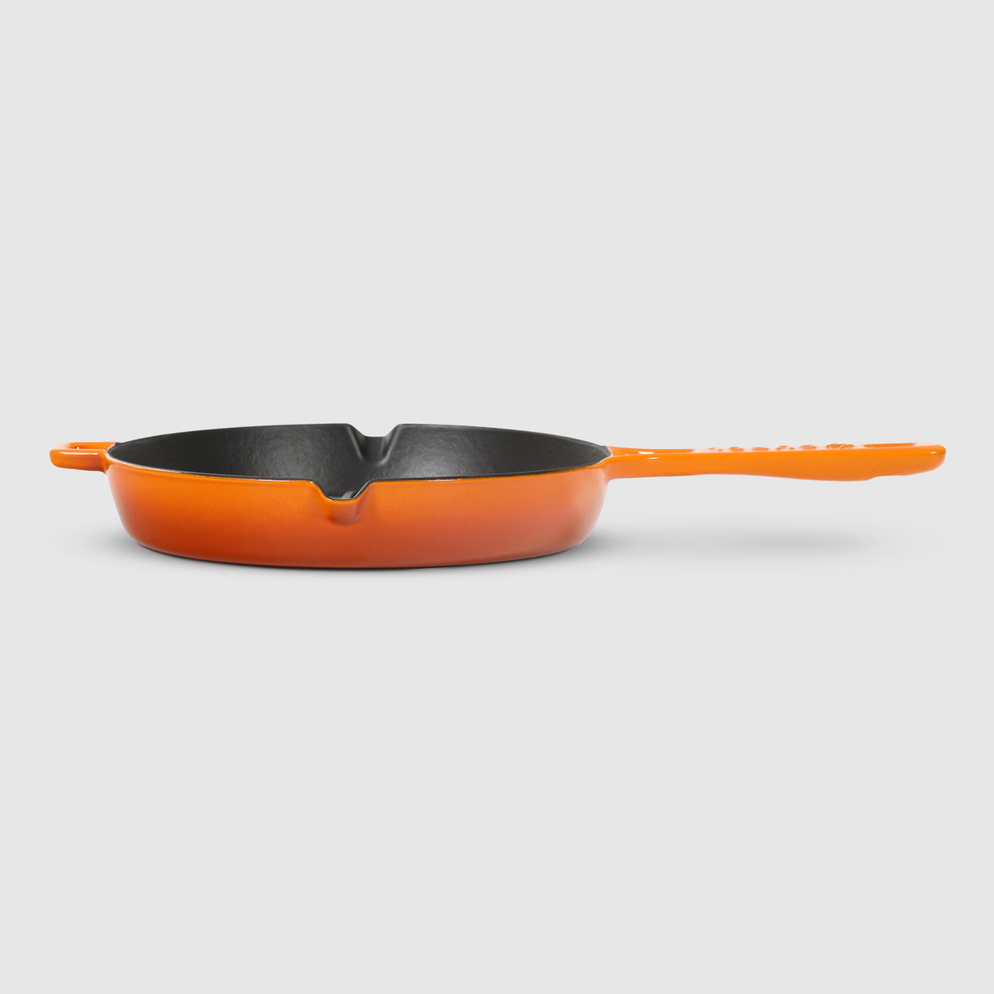 Сковорода-гриль Surel Convex 26 см оранжевая, цвет оранжевый - фото 3