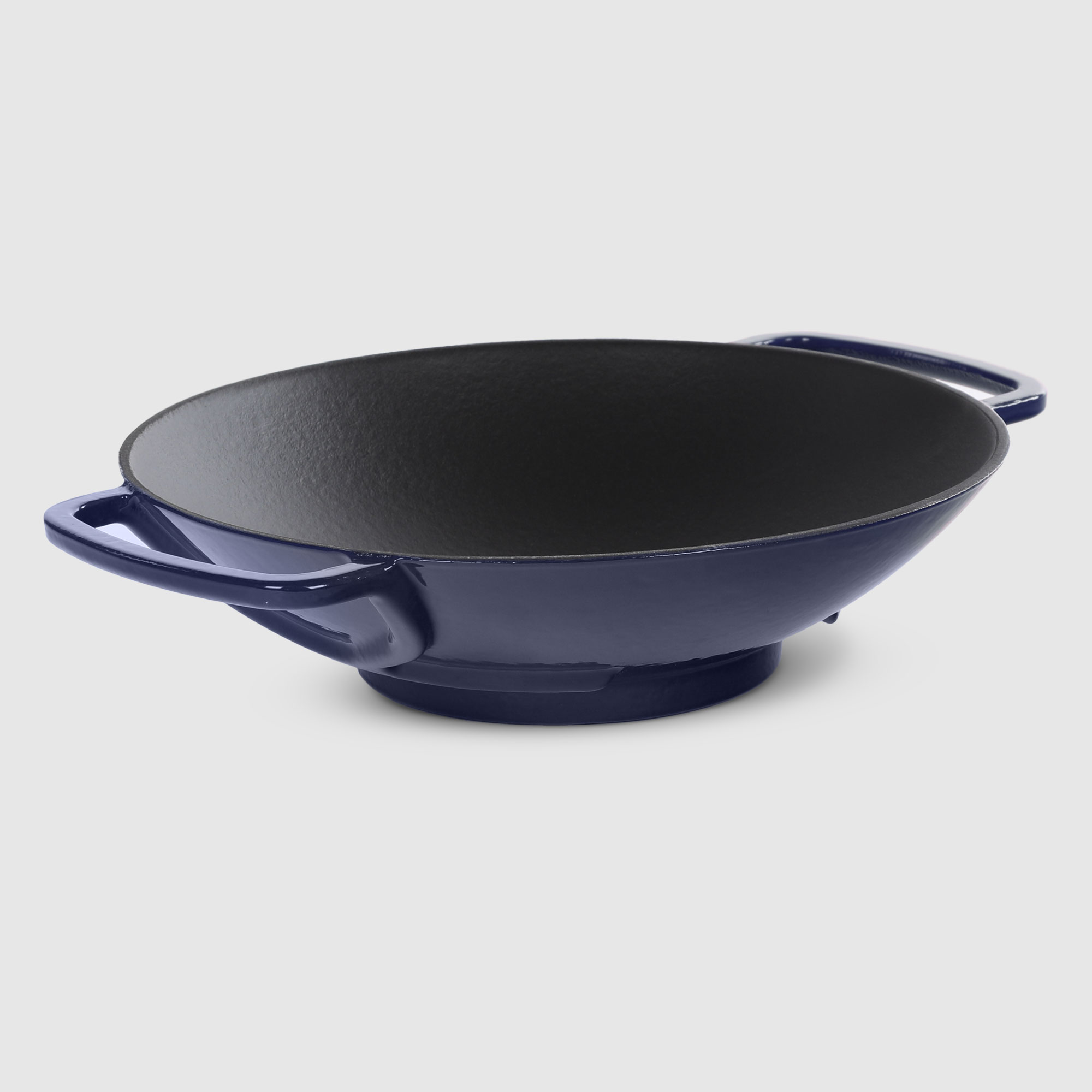 фото Сковорода surel wok синяя 28 см
