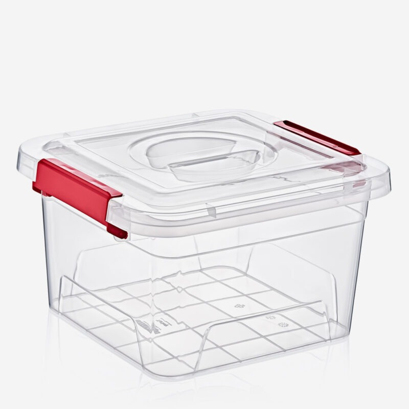 

Контейнер для хранения Turan Pantry 6 л, Прозрачный;красный