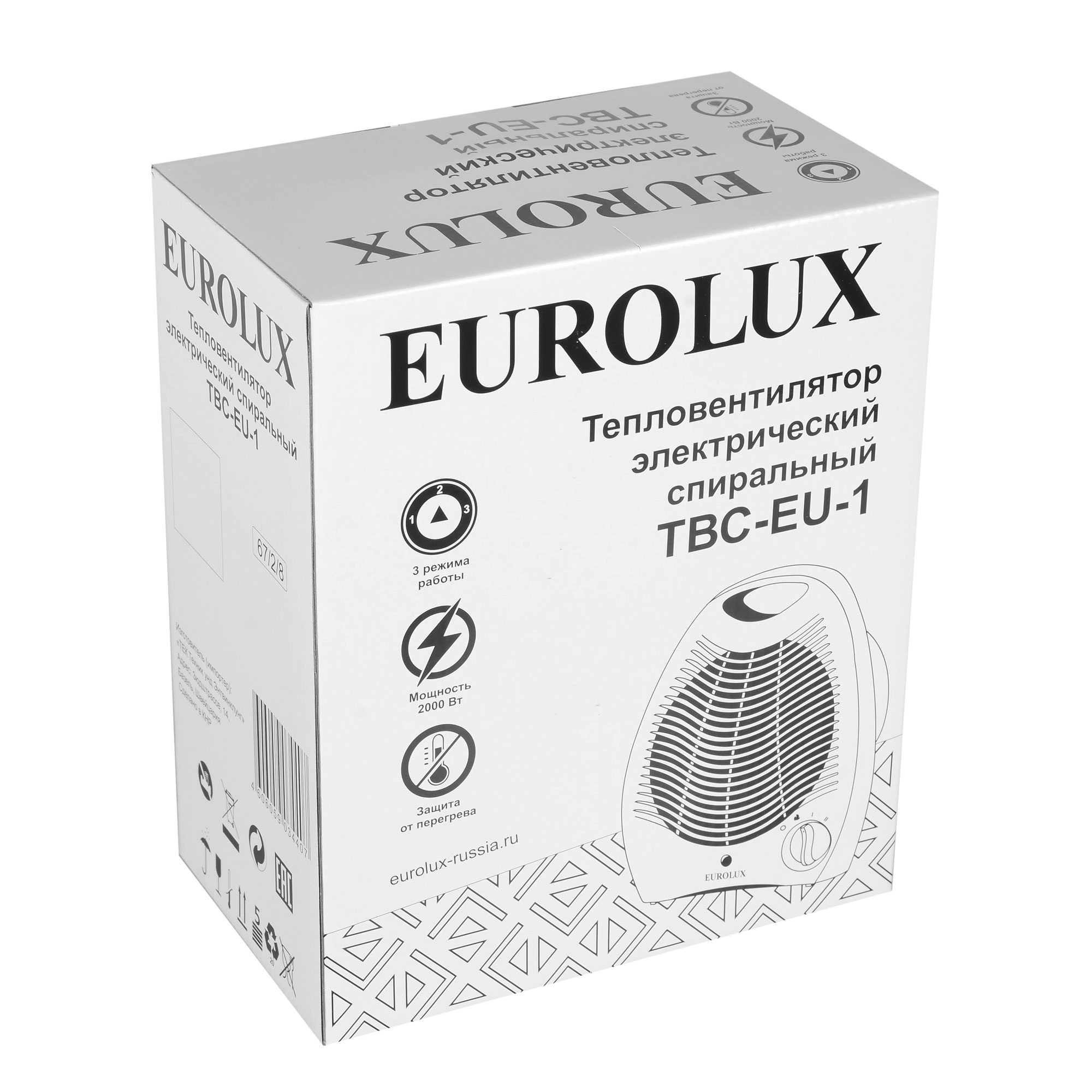 Тепловентилятор Eurolux ТВС-EU-1