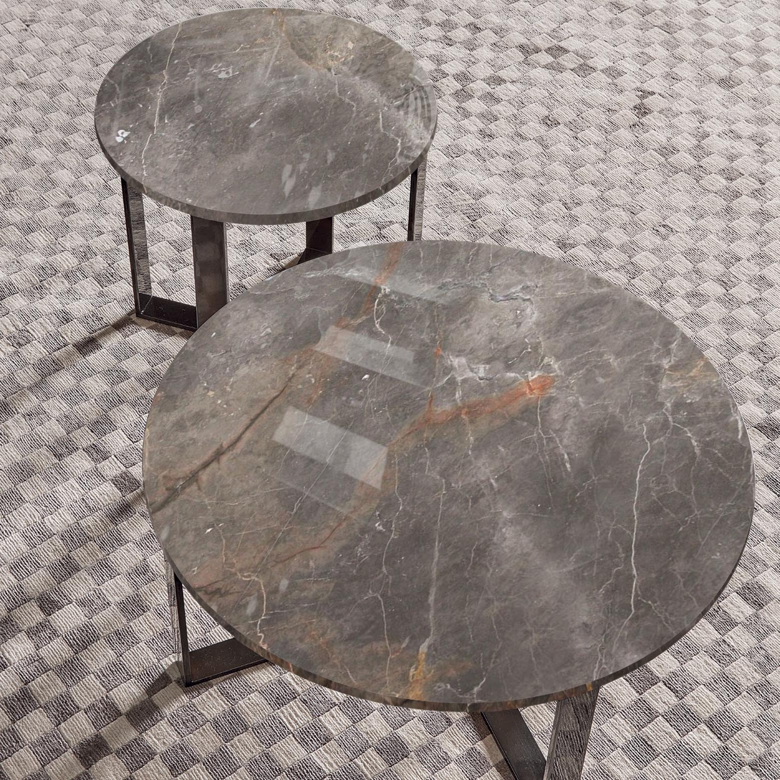Стол журнальный ROS SRL Gatwick мрамор Fiordibosco 80 см gennaro marble стол приставной