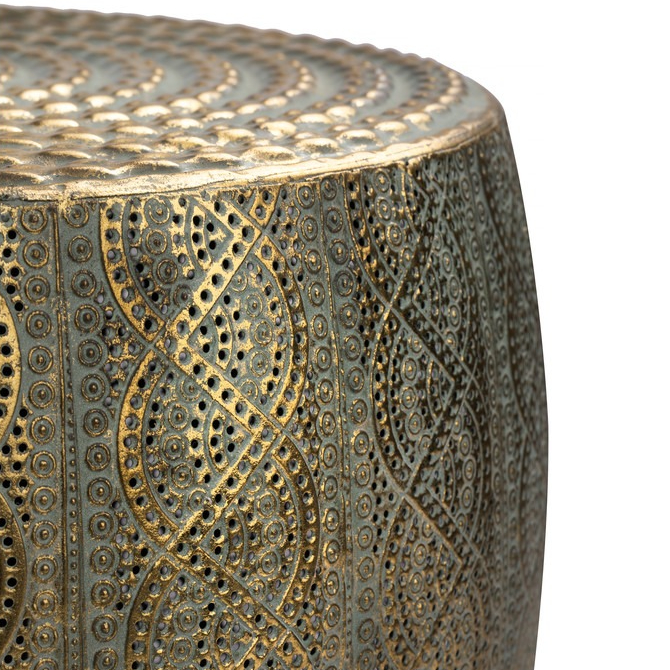 Столик интерьерный Glasar 50х50х25 см, цвет золотистый - фото 2