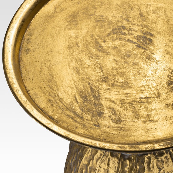 Столик интерьерный Glasar 44х44х57 см, цвет золотистый - фото 2