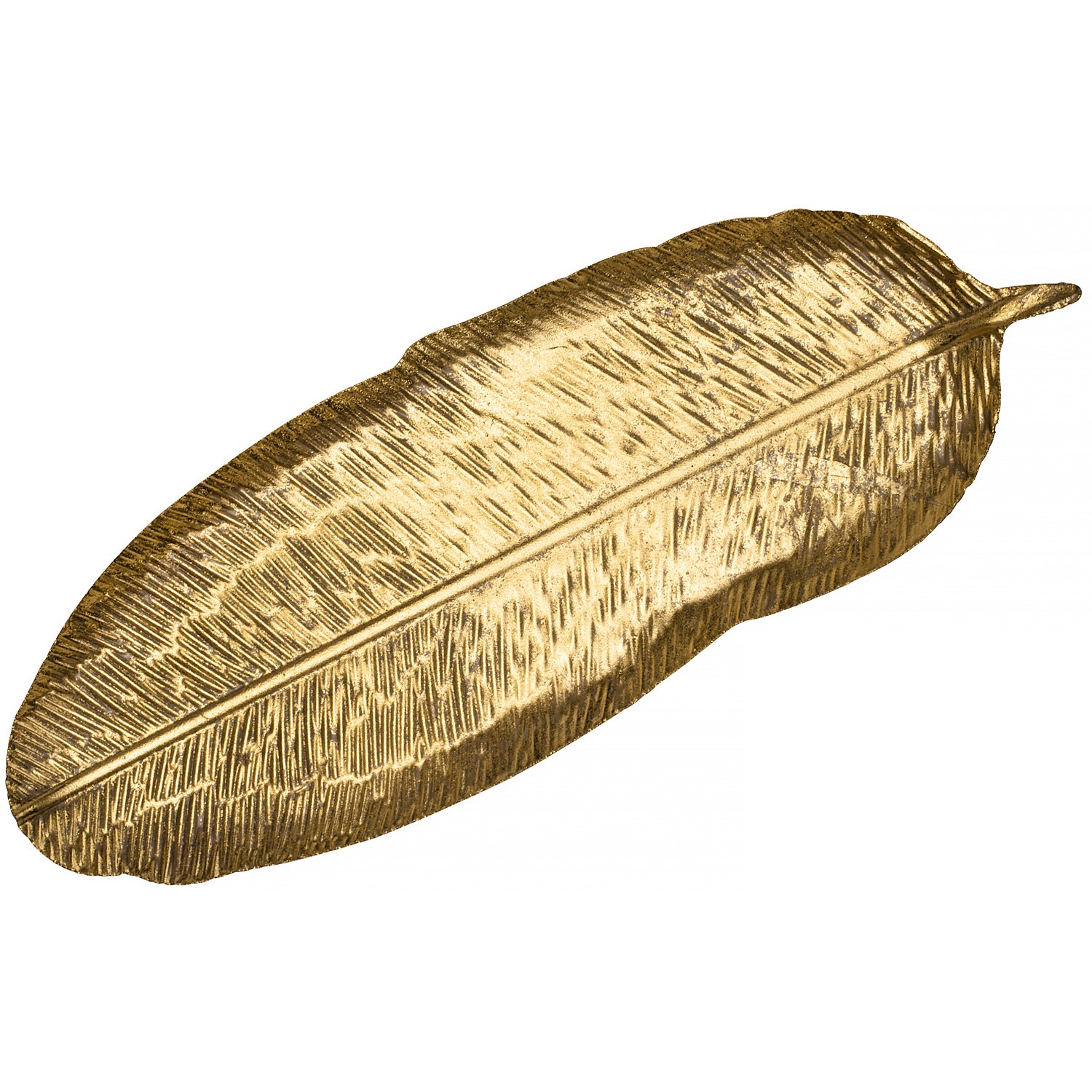 Блюдо Glasar Лист 37х13х3 см изделие декоративное lefard лист бронзовое 40х11х5 см