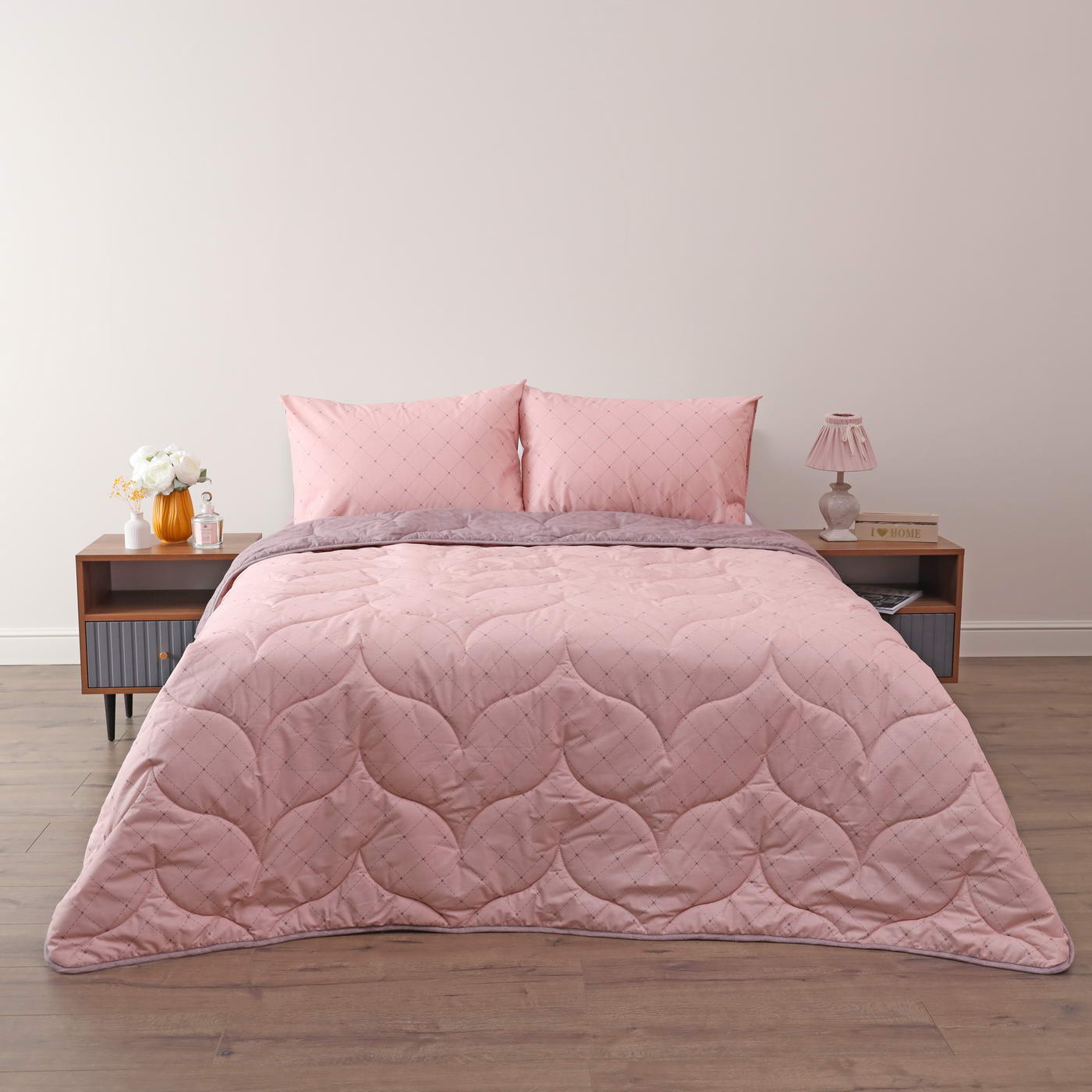 фото Комплект постельного белья с одеялом мелвин №13 двуспальный sofi de marko