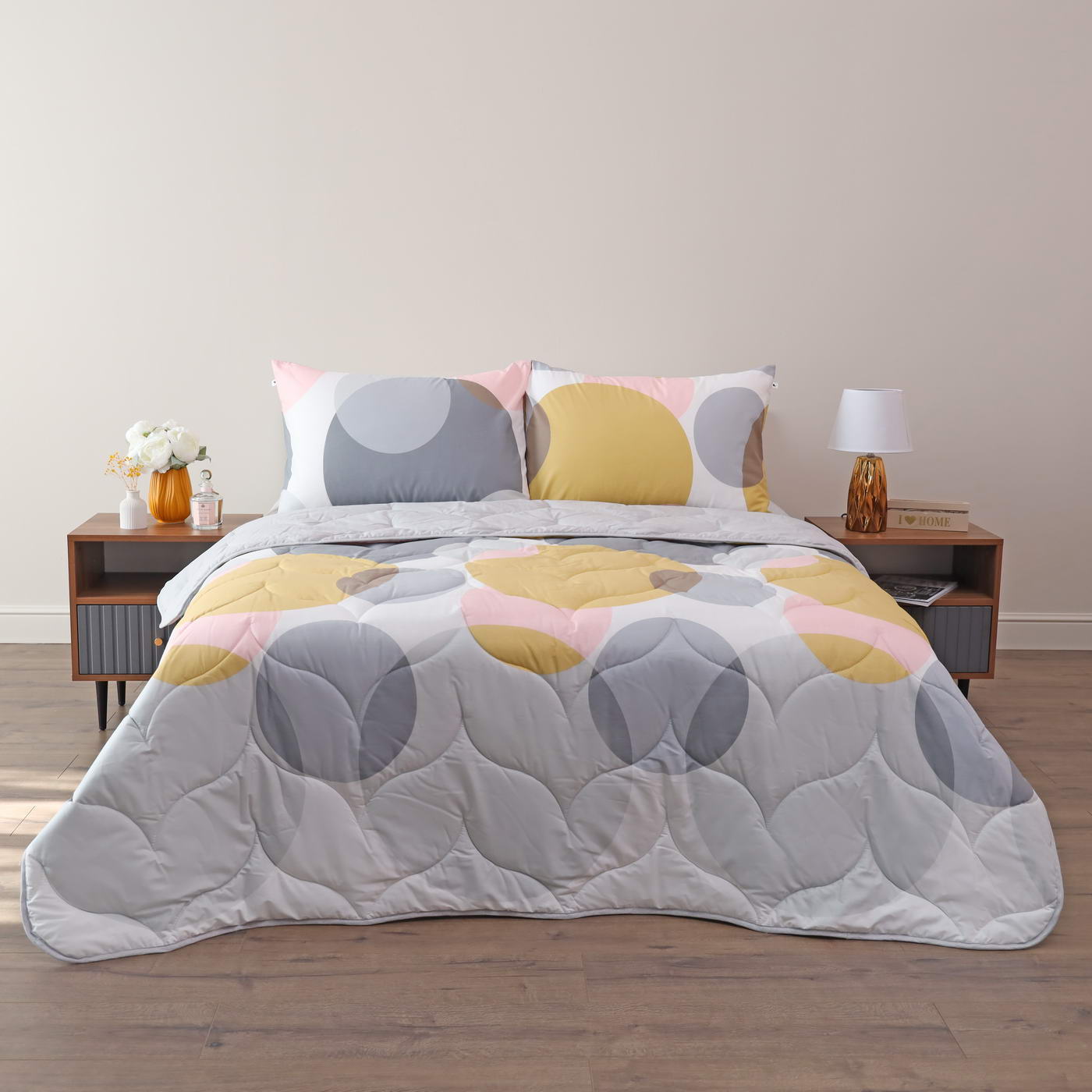 Комплект постельного белья с одеялом Мелвин №20 Двуспальный, размер Двуспальный - фото 1