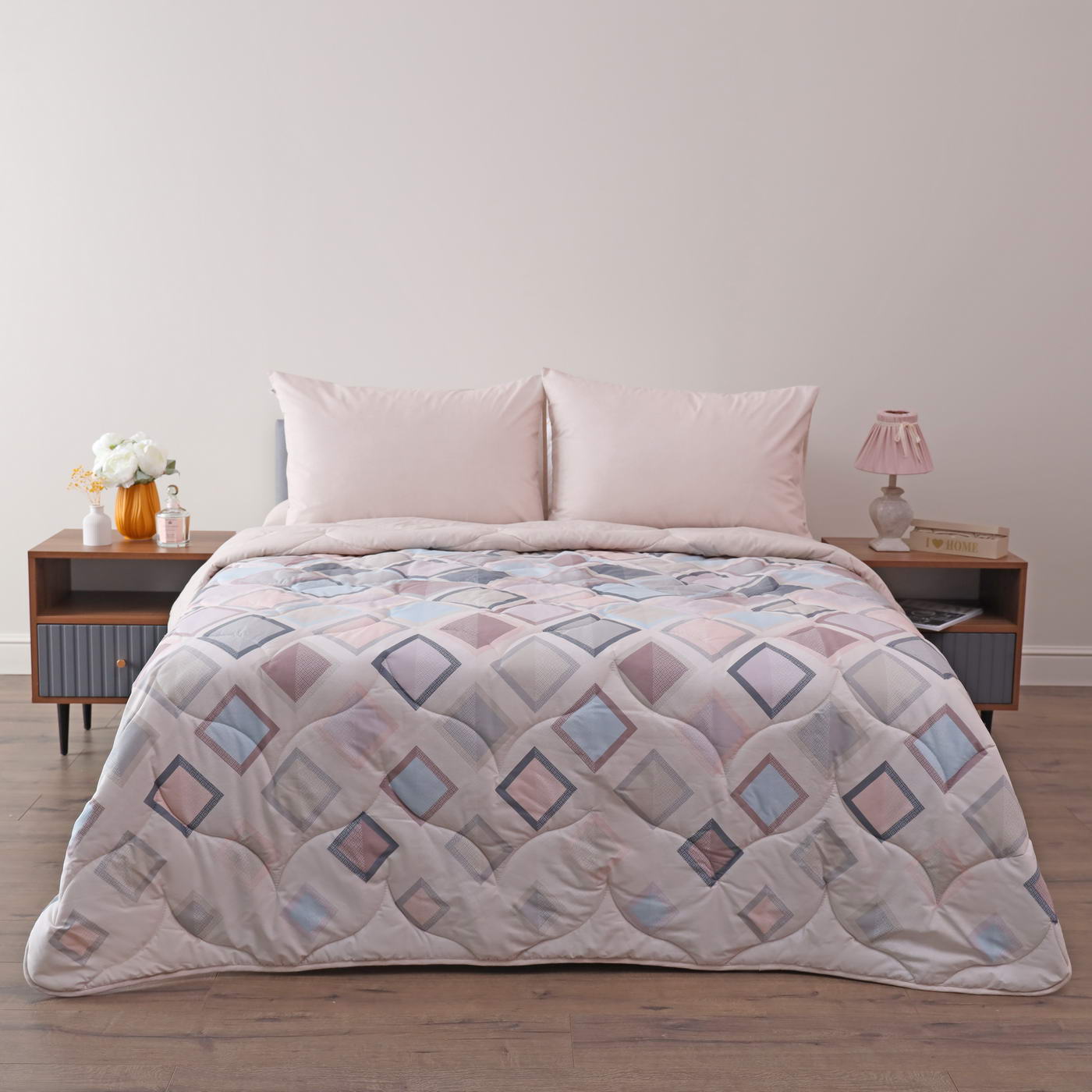 фото Комплект постельного белья с одеялом мелвин №21 двуспальный sofi de marko