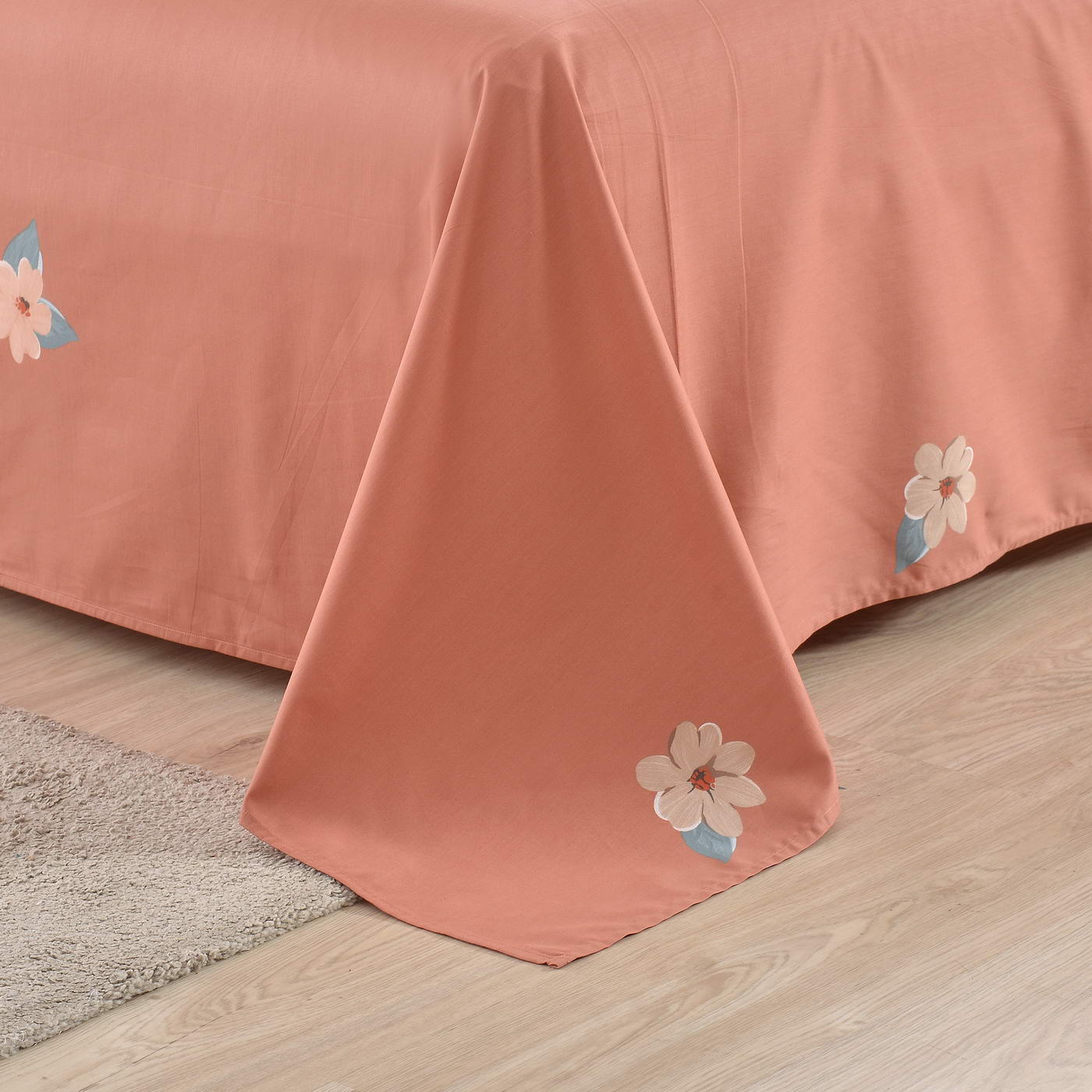 Комплект постельного белья Эрис розовый Полутороспальный, размер Полуторный - фото 7