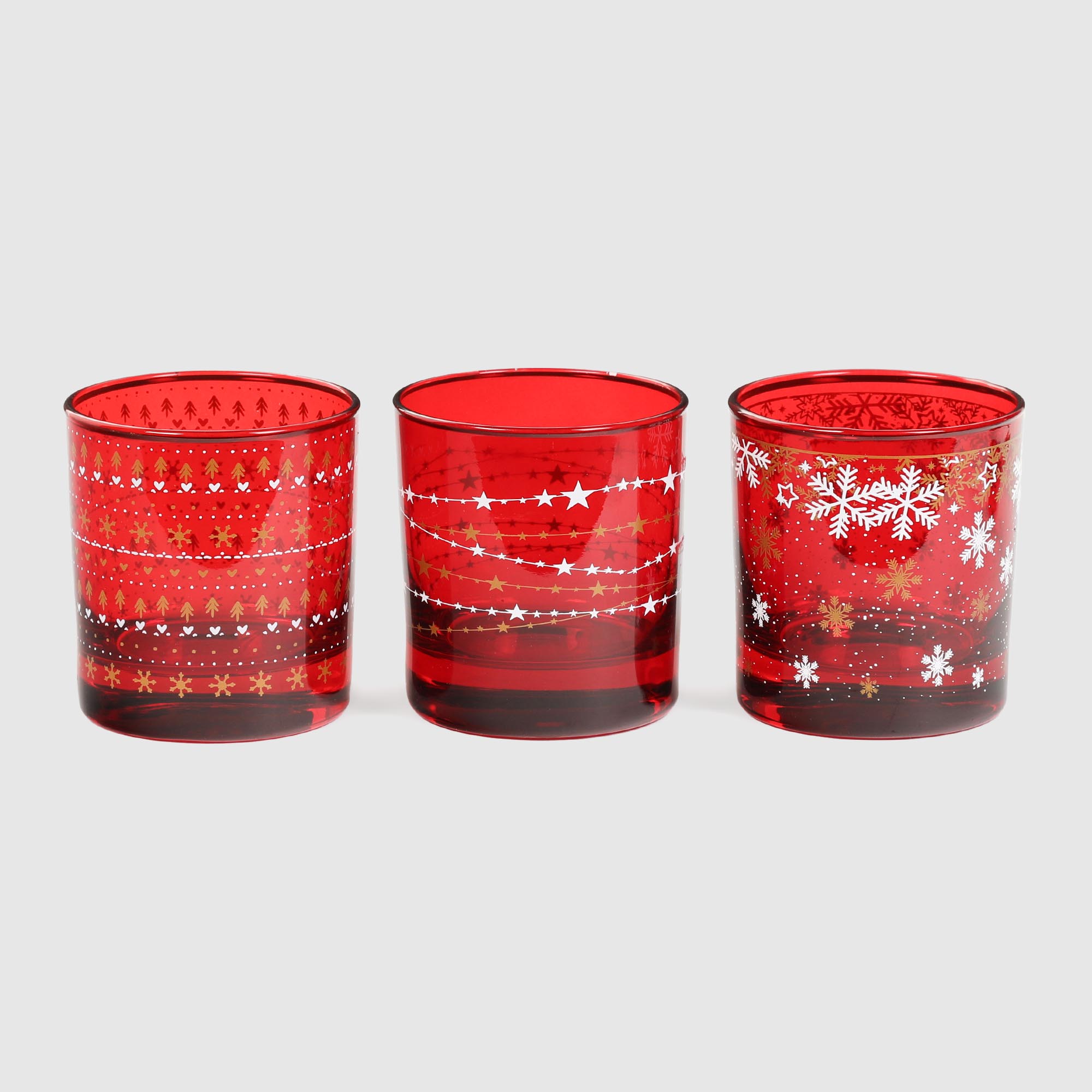 фото Набор стаканов mercury tableware royal red star 300 мл 6 шт