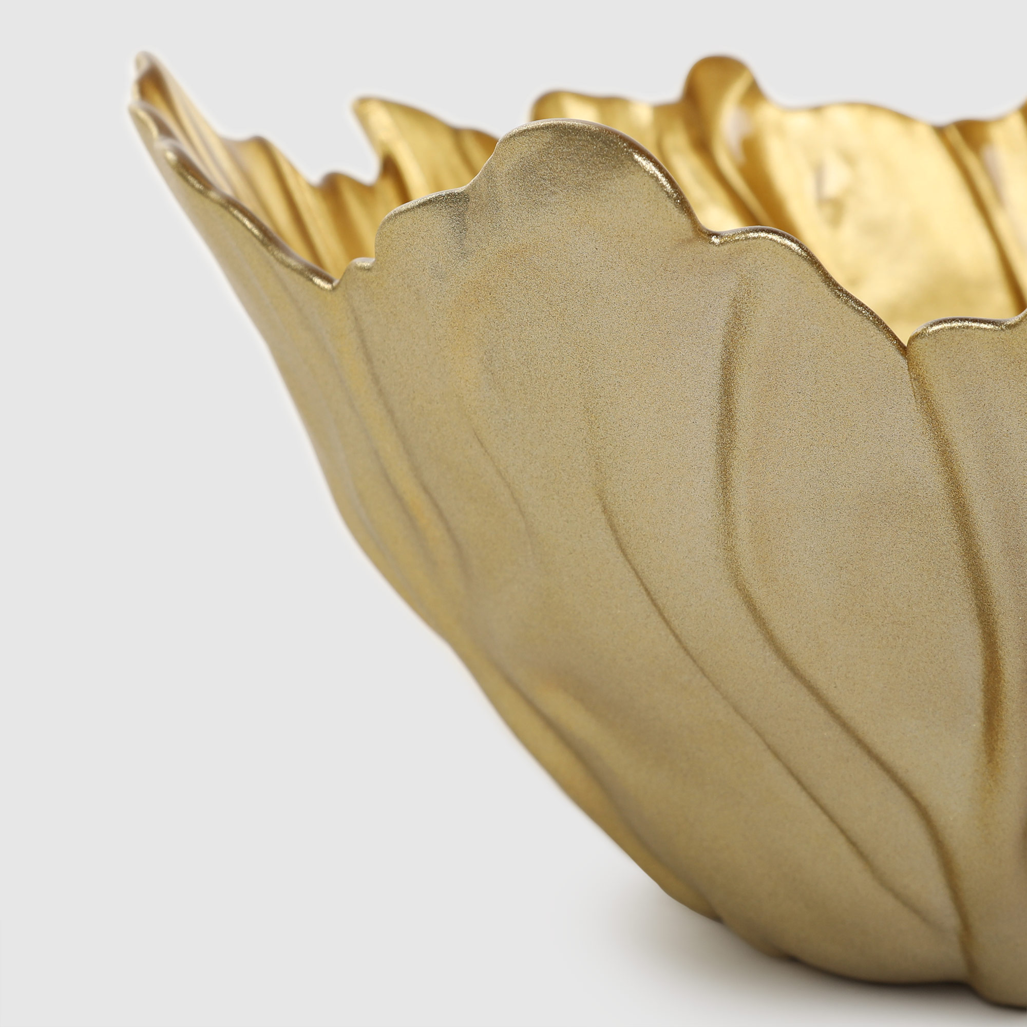 Блюдо Mercury Tableware Karina золото 29,5 см, цвет золотистый - фото 3