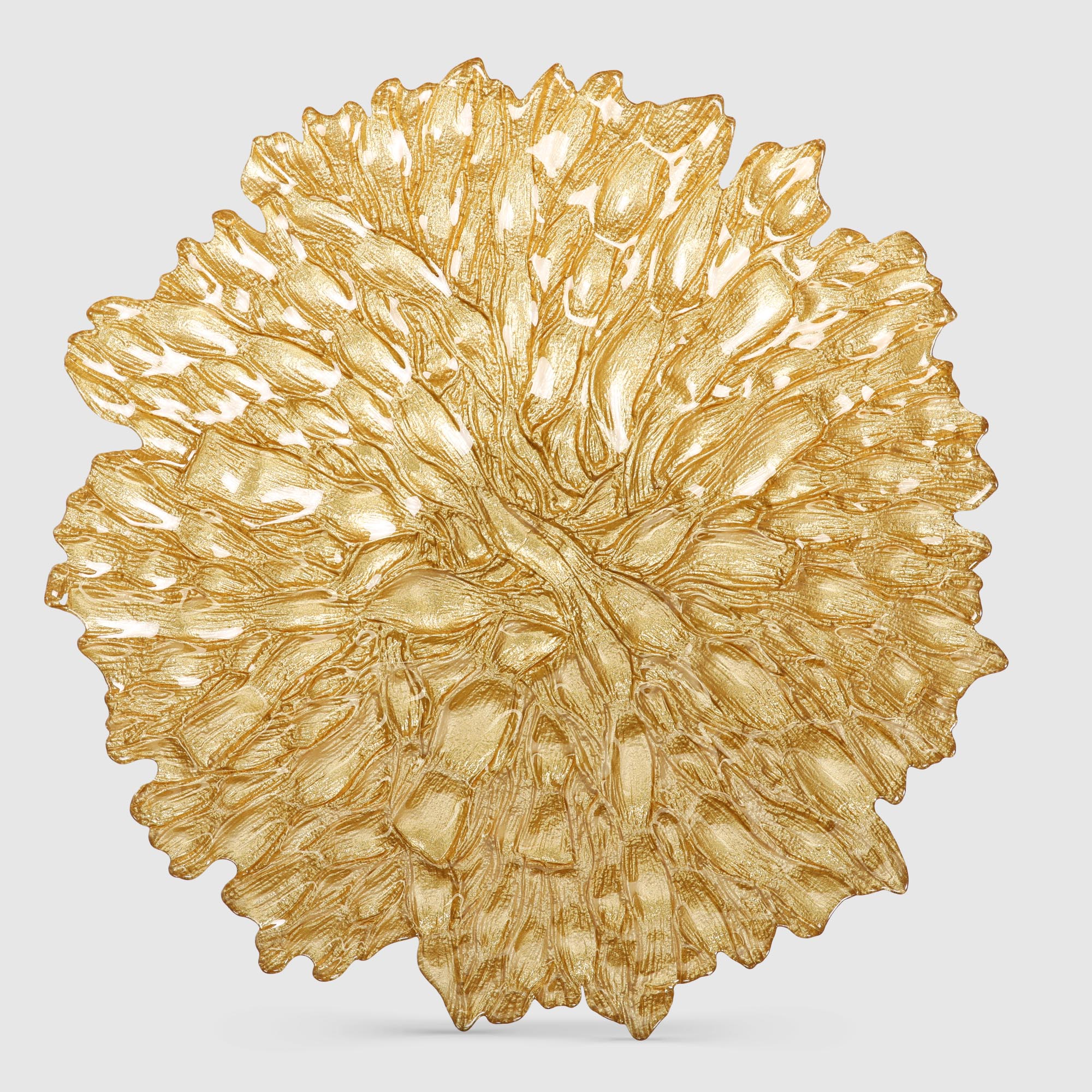 Блюдо Mercury Tableware Karina золото 39,5 см
