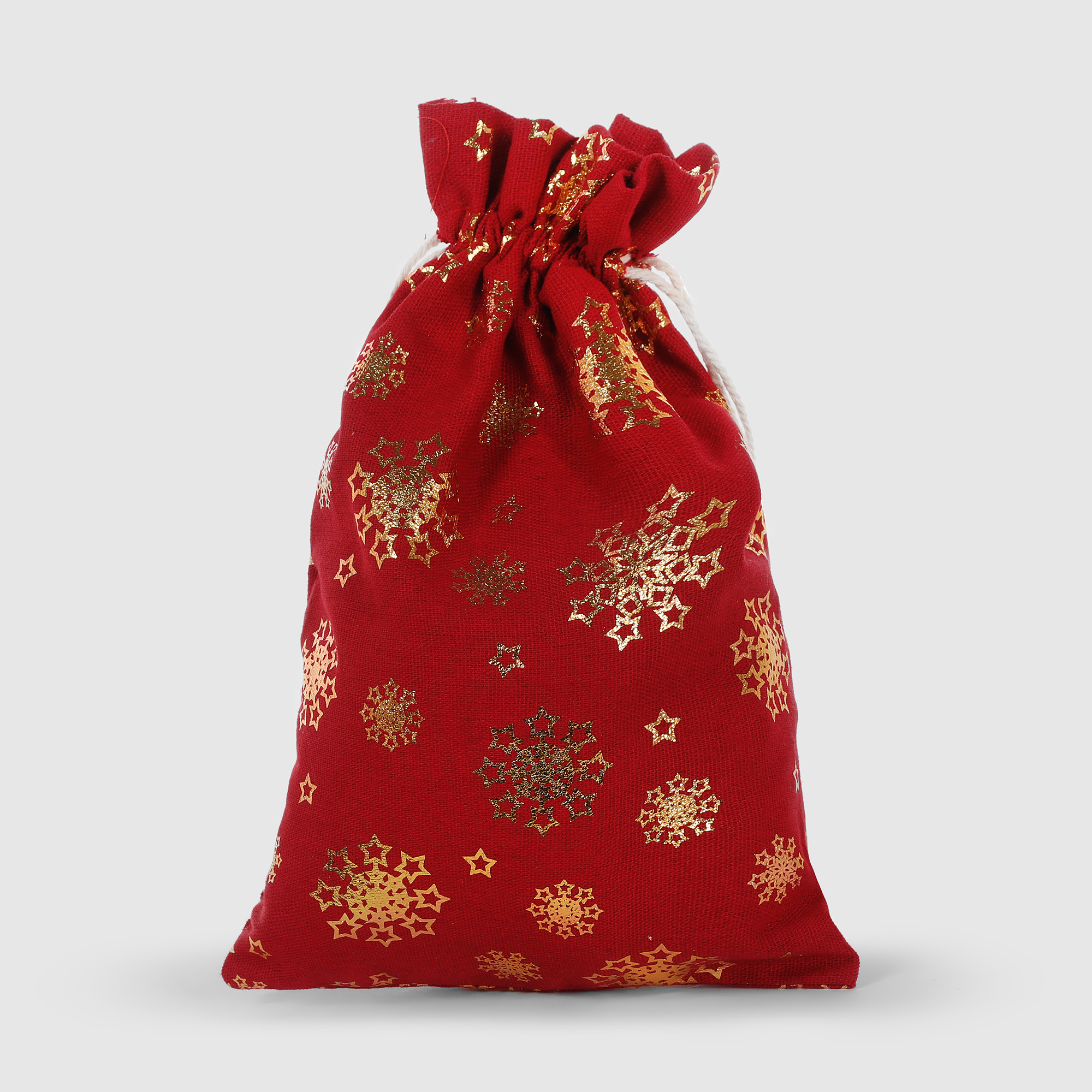 Мешок подарочный Mercury NY красный 20x30 см в ассортименте мешок для подарков ad trend ny новогодний 60х90 см в ассортименте