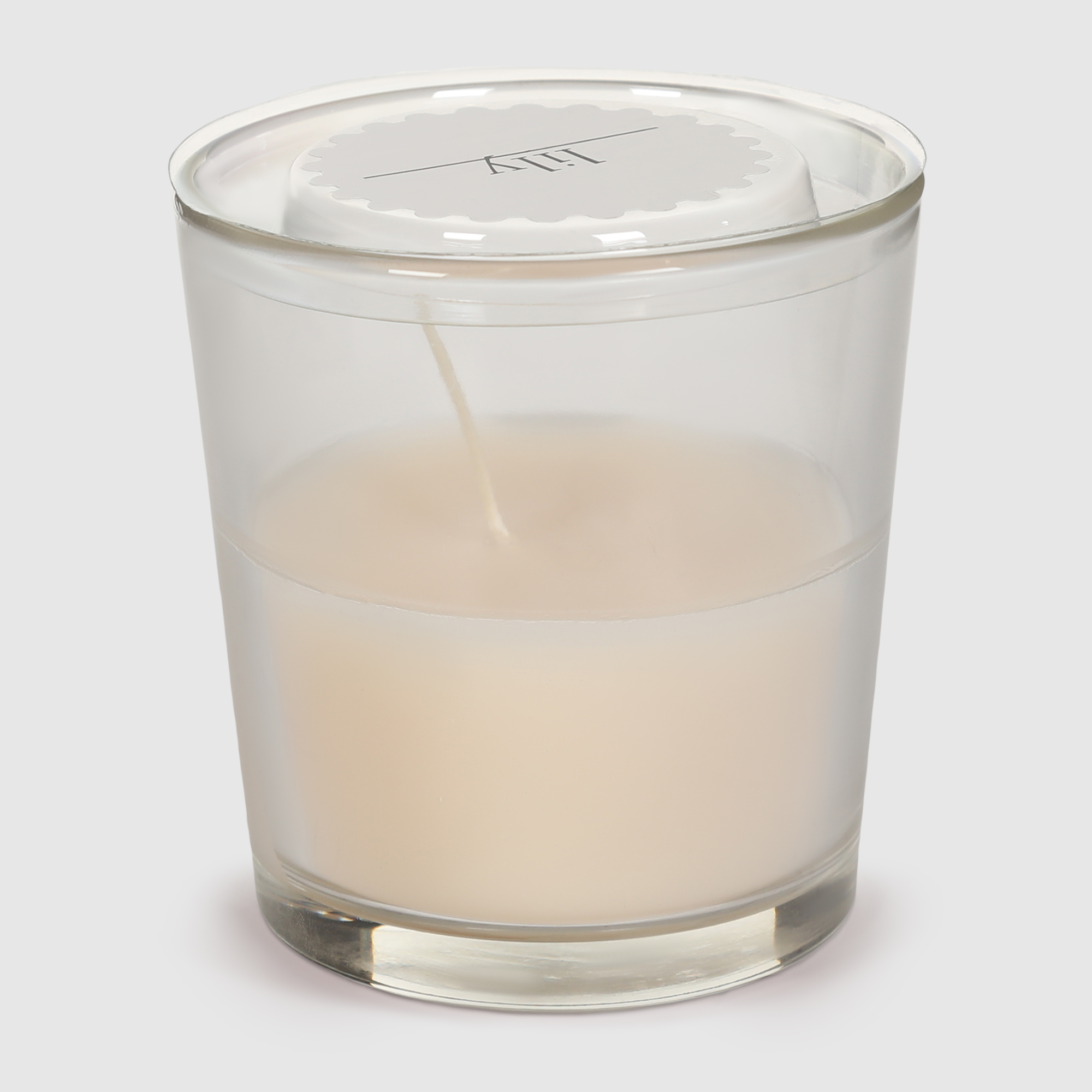 свеча ароматическая в стекле vanilla blanc naturelle лен и драгоценное дерево Свеча ароматическая в стекле Home Interiors лилия
