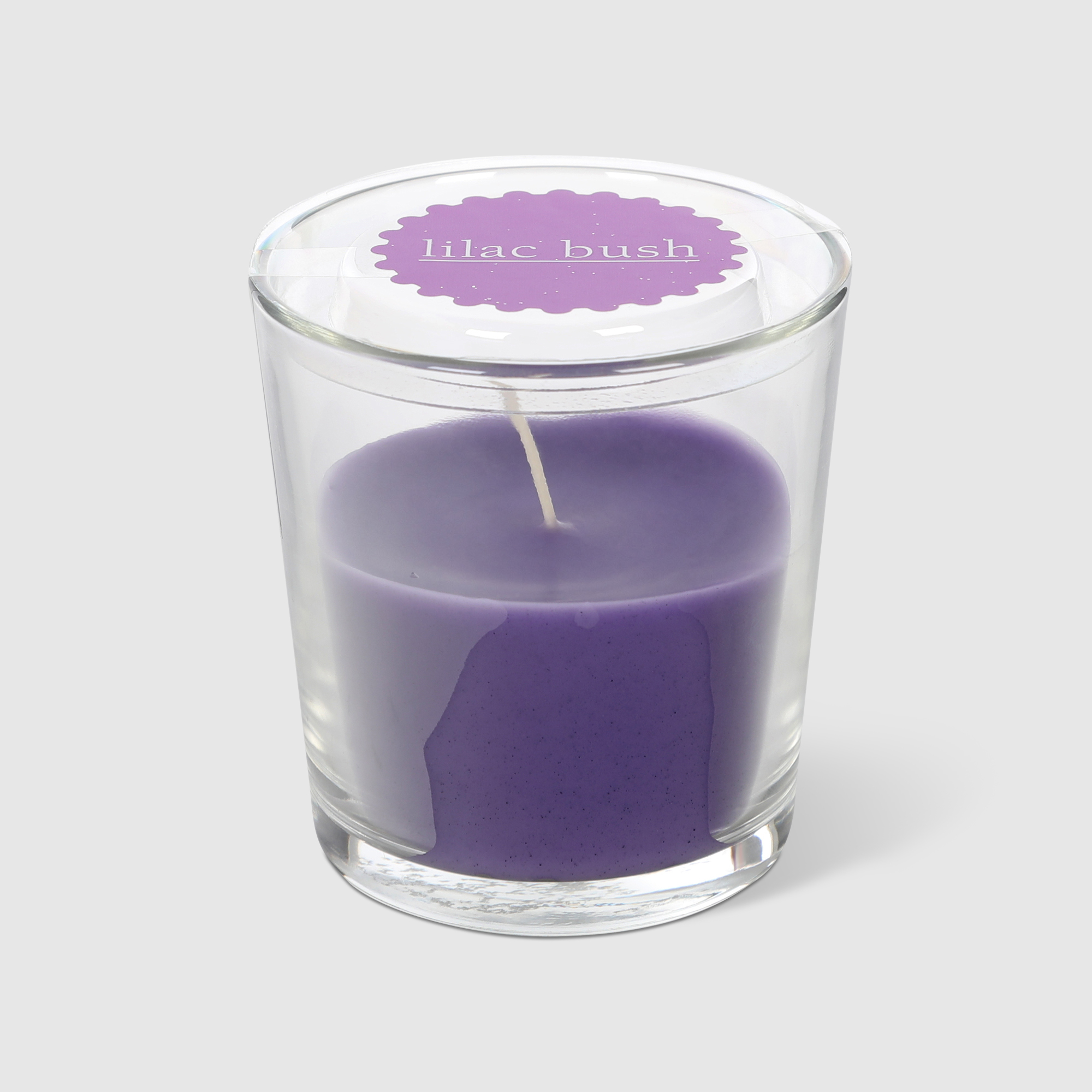 Свеча в стекле Home Interiors сирень свеча из вощины с розой 13х1 7 см 1 ч фиолетовый