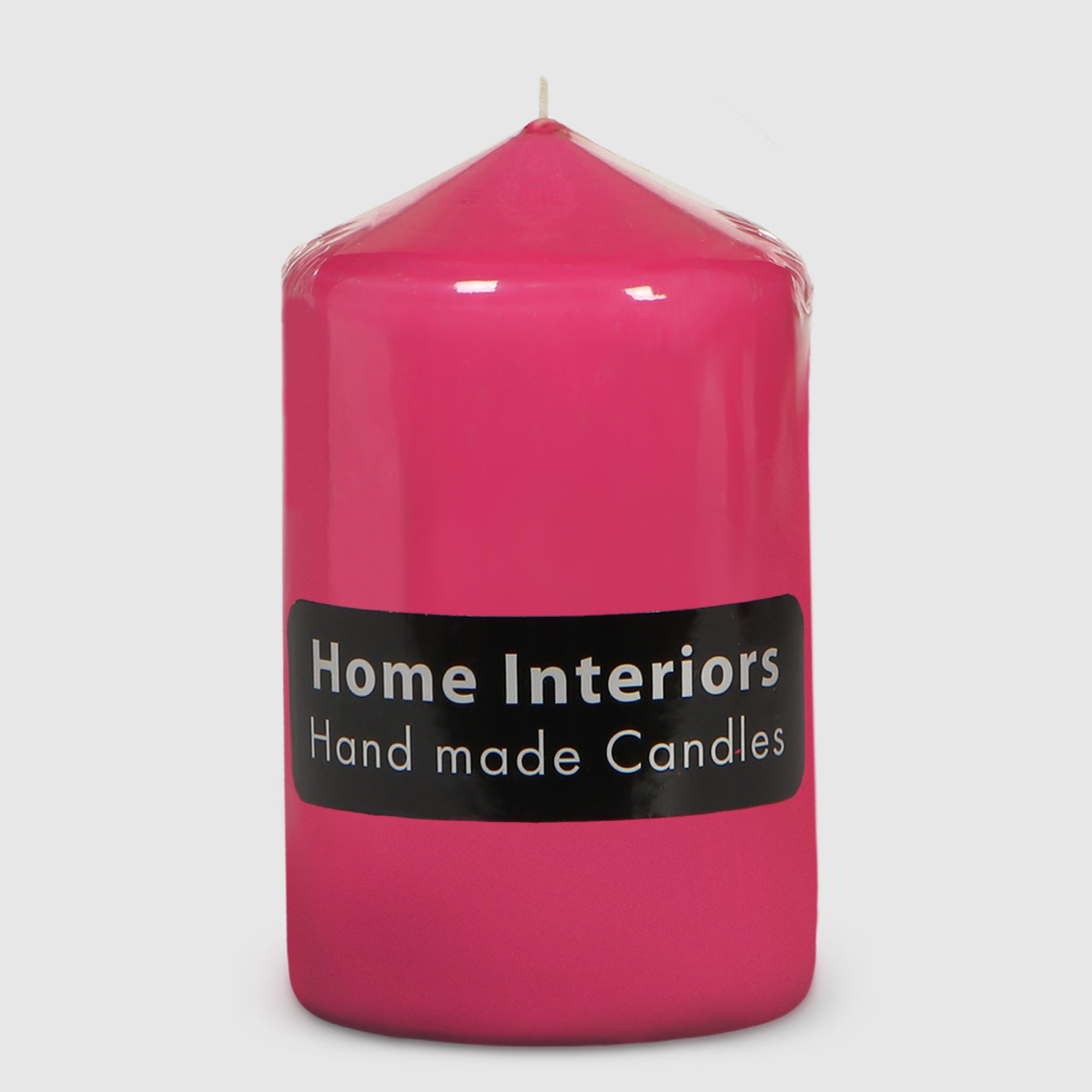 свеча столбик 7х12 см малахит Свеча столбик Home Interiors розовый 7х12 см
