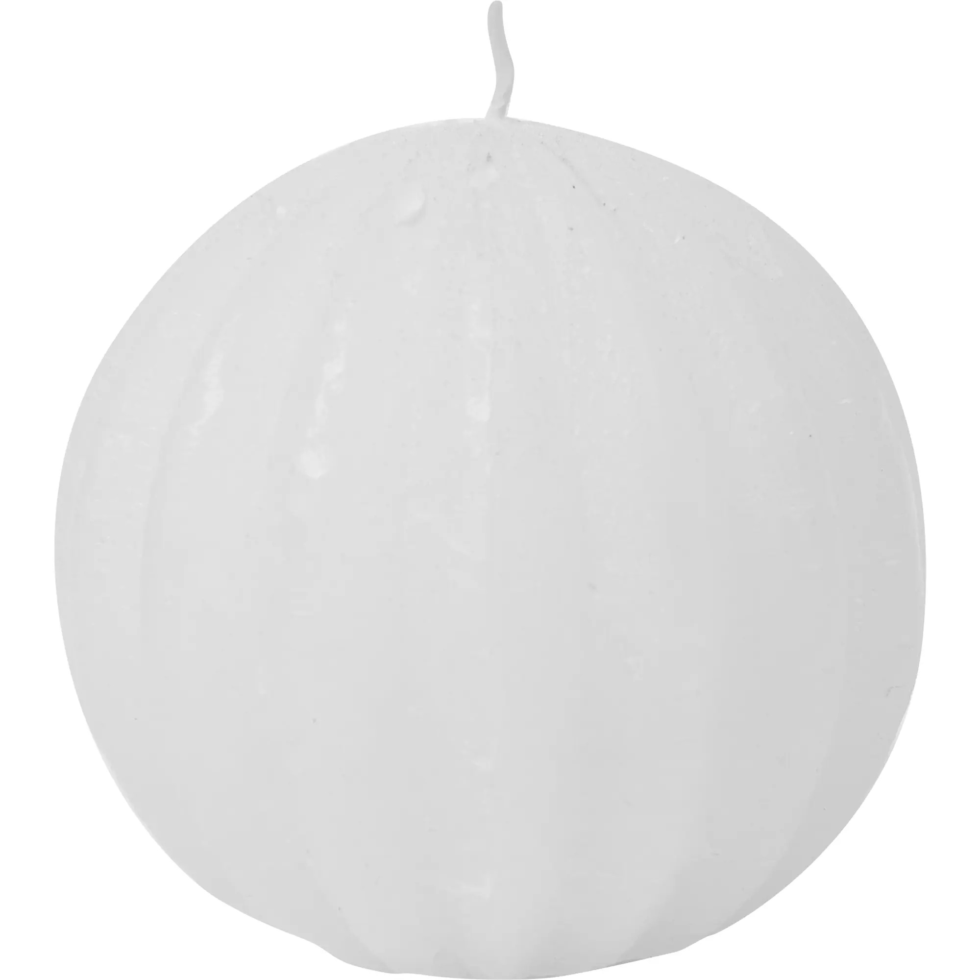Свеча шар фигурная Home Interiors белый 9 см свеча фигурная лакированная