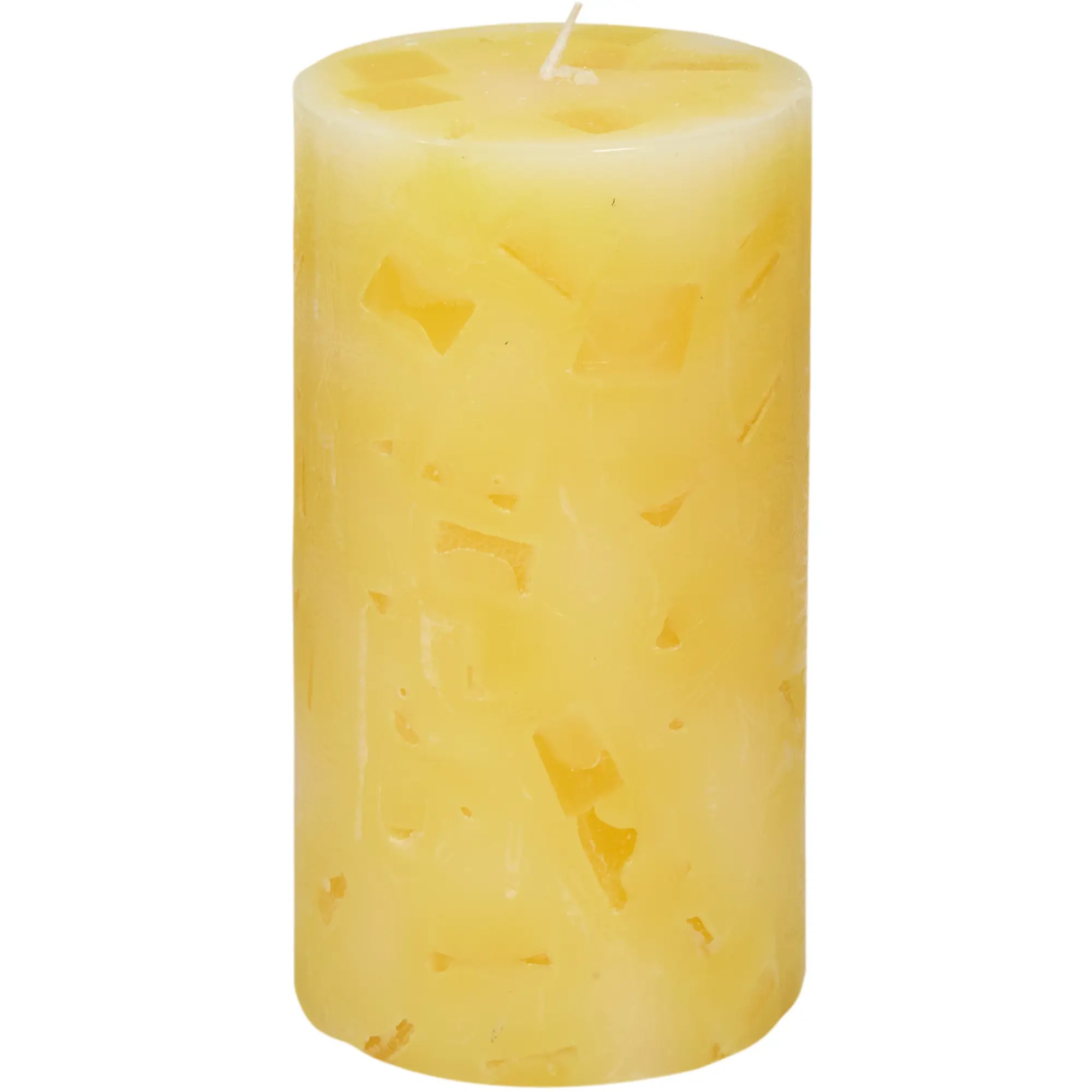 свеча ароматическая 12х5 см столбик kukina raffinata французская ваниль 500150 Свеча столбик меланж Home Interiors ваниль 7х13 см