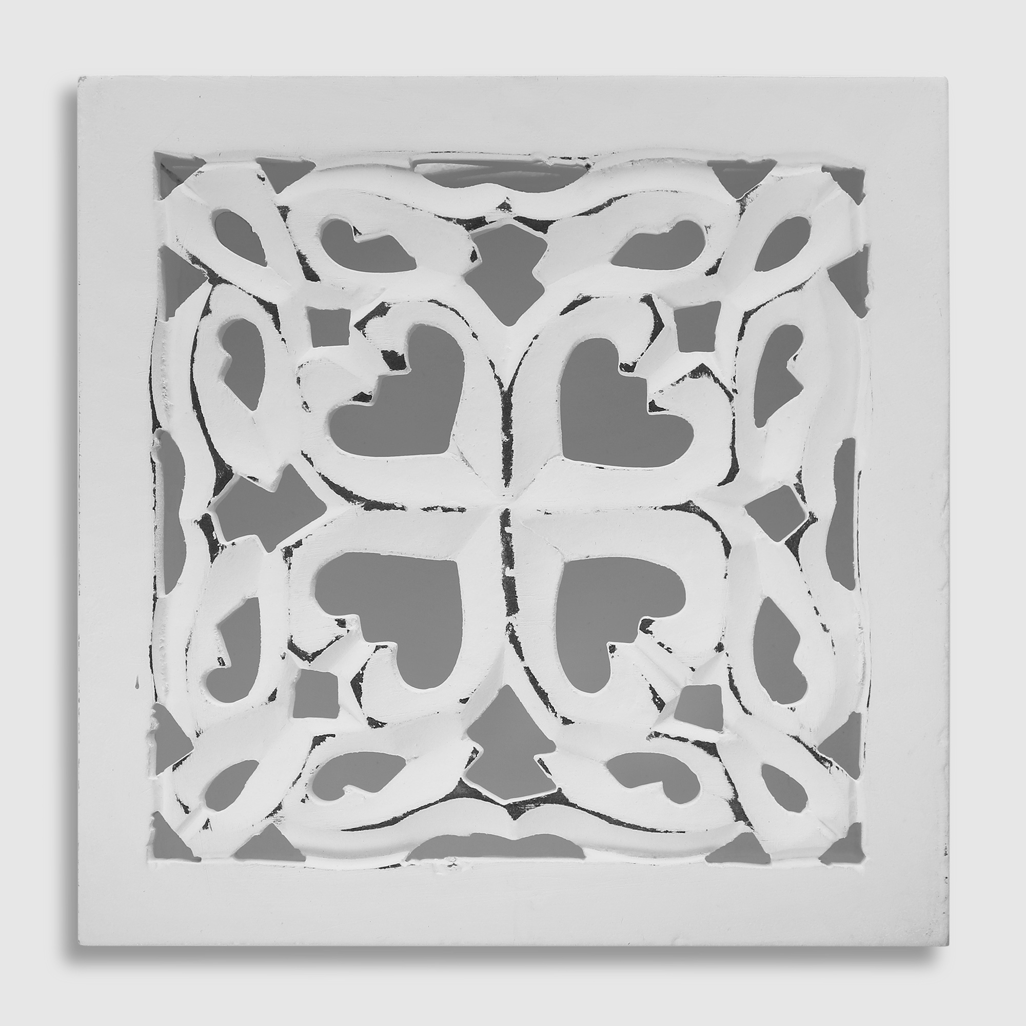 фото Шкатулка деревянная dekor pap белая 15x15x7,5 см