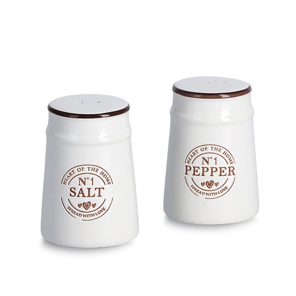Емкости для специй Zеller набор керамический соль-перец 5х6х8,8 см 100 мл gordon guillaumier bubble набор для масла и специй