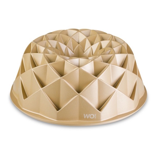 Форма для выпечки кекса WO HOME 3D Magic Baking 24х9 см, 1,7 л металлическая форма для кексов маффинов капкейков s chief