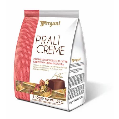 Конфеты Vergani молочный шоколад фундук-крем, 150 г хлеб хлебозавод 22 8 злаков 270 г