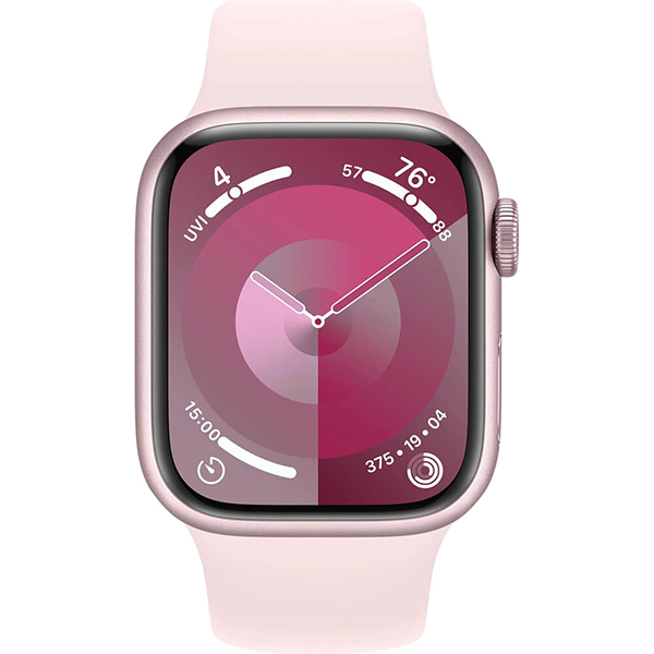 Смарт-часы Apple Watch Series 9 41 мм розовый S/M спортивный ремешок