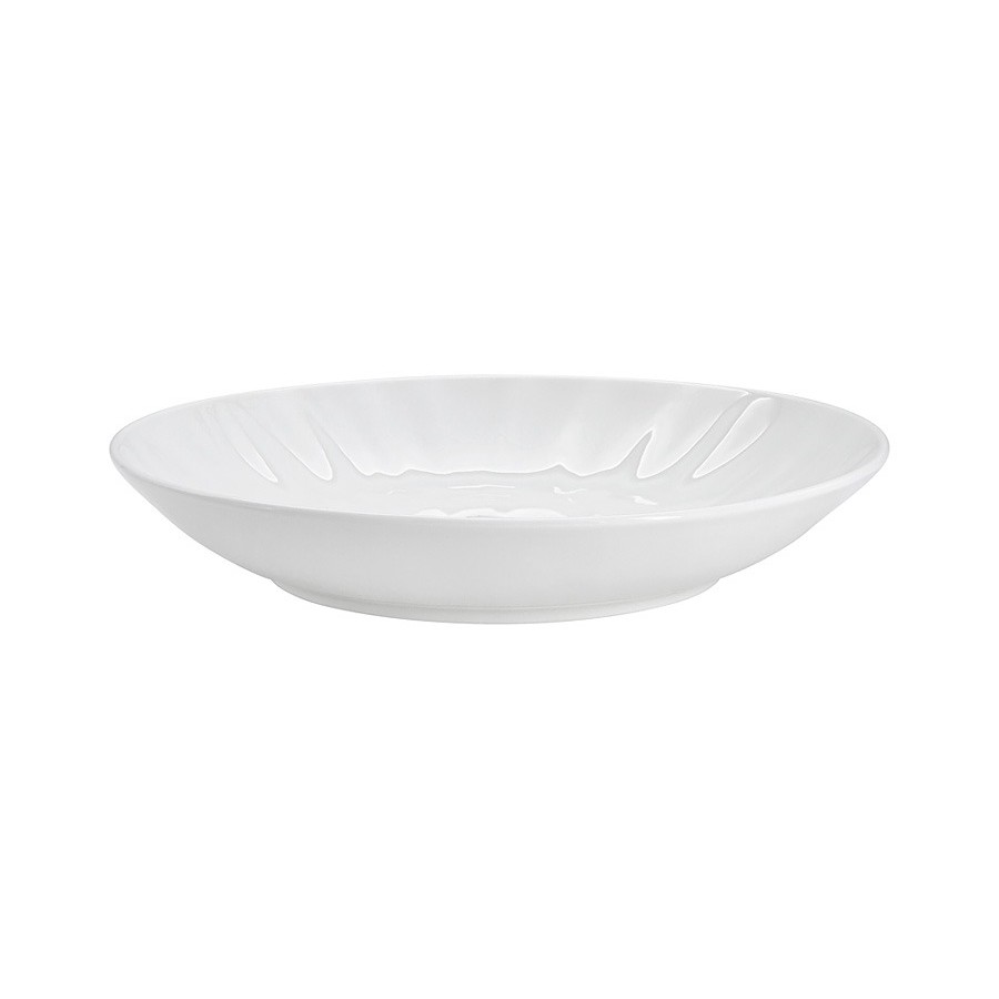 Тарелка суповая Home and Style Floral 19,5 см, цвет белый - фото 1