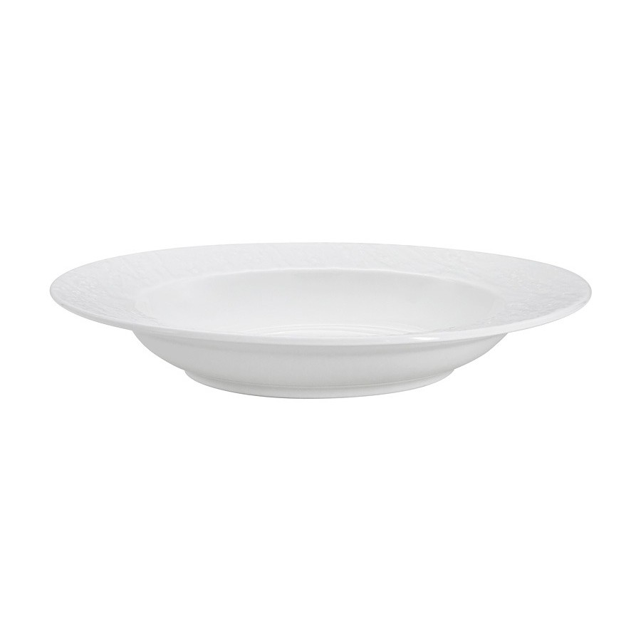 Тарелка суповая Home and Style Rock 19 см, цвет белый - фото 1