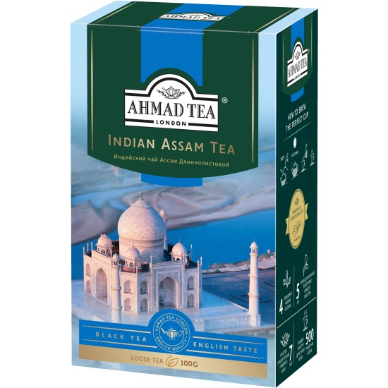 Чай черный Ahmad Tea Индийский ассам 100 г чай подари чай индийский ассам листовой 500 г