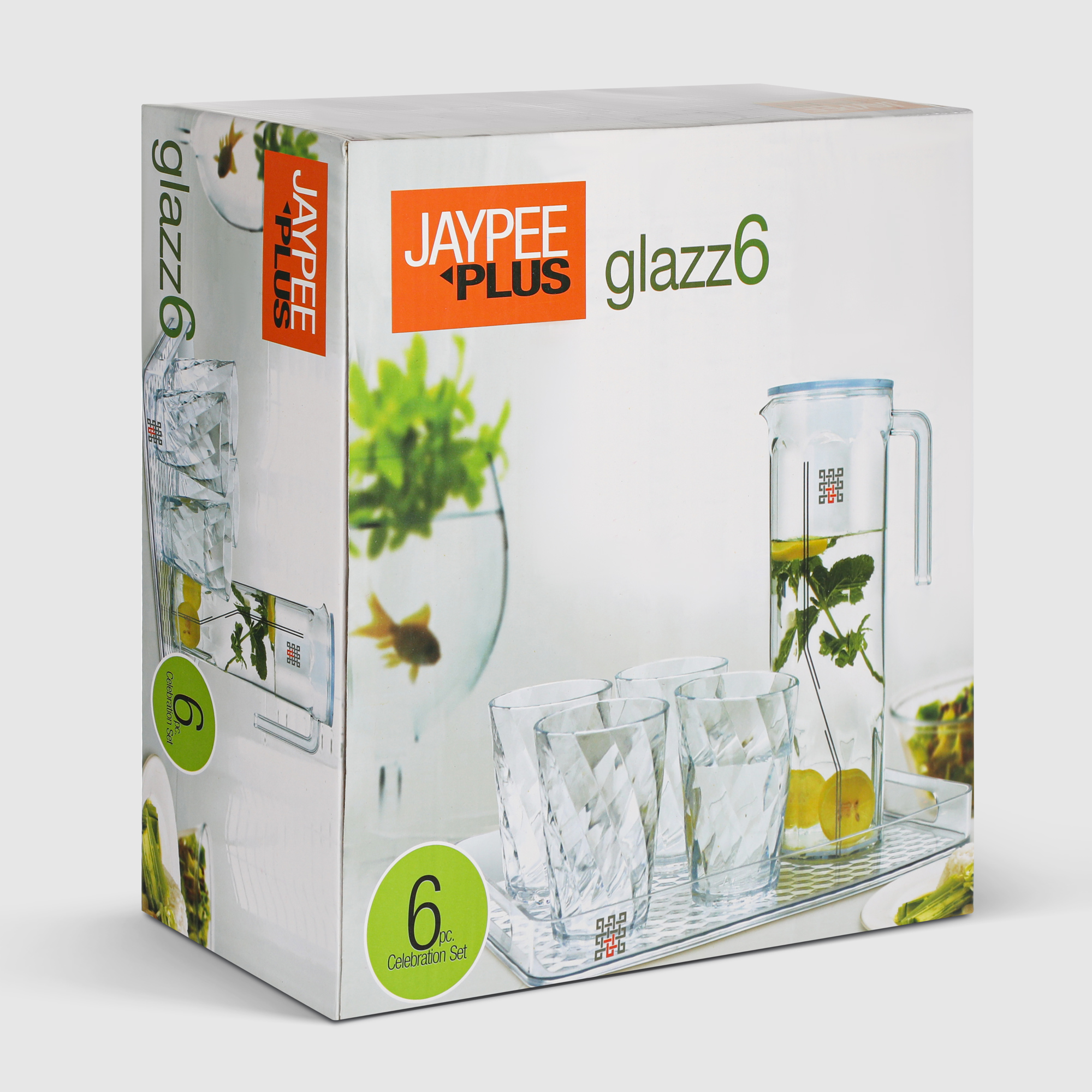 фото Набор посуды jaypee kitchen glazz 6 предметов