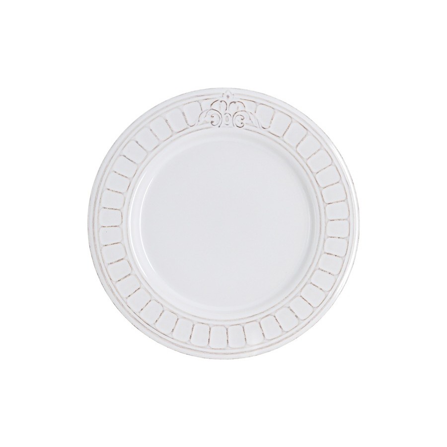 Тарелка обеденная Matceramica Venice белый 25,5 см тарелка kalich iza керамика 26 см