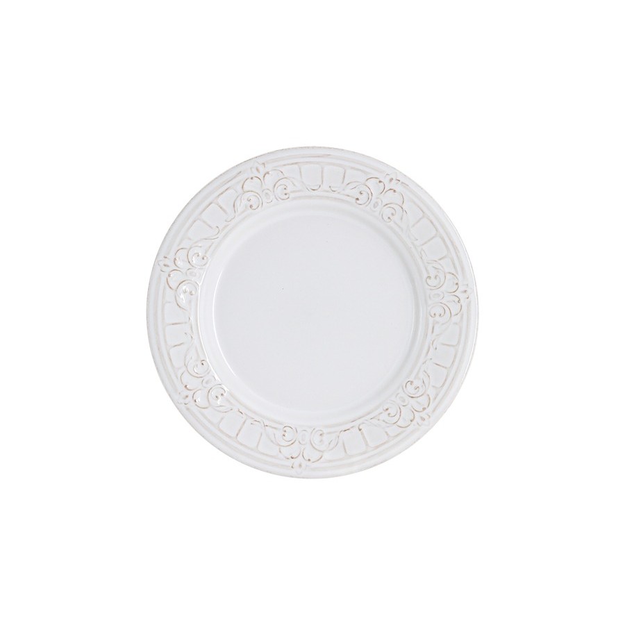 Тарелка закусочная Matceramica Venice белый 22,5 см тарелка kalich iza керамика 26 см