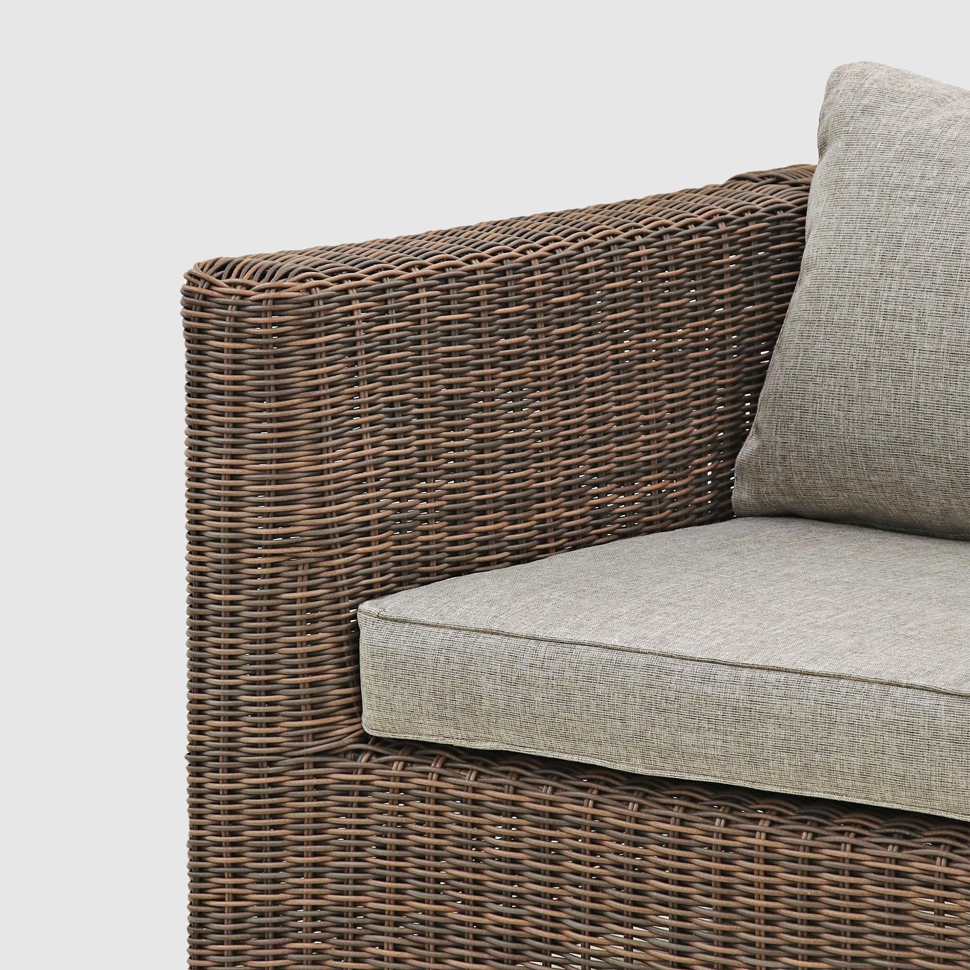 фото Комплект мебели yuhang коричневый с серым 4 предмета