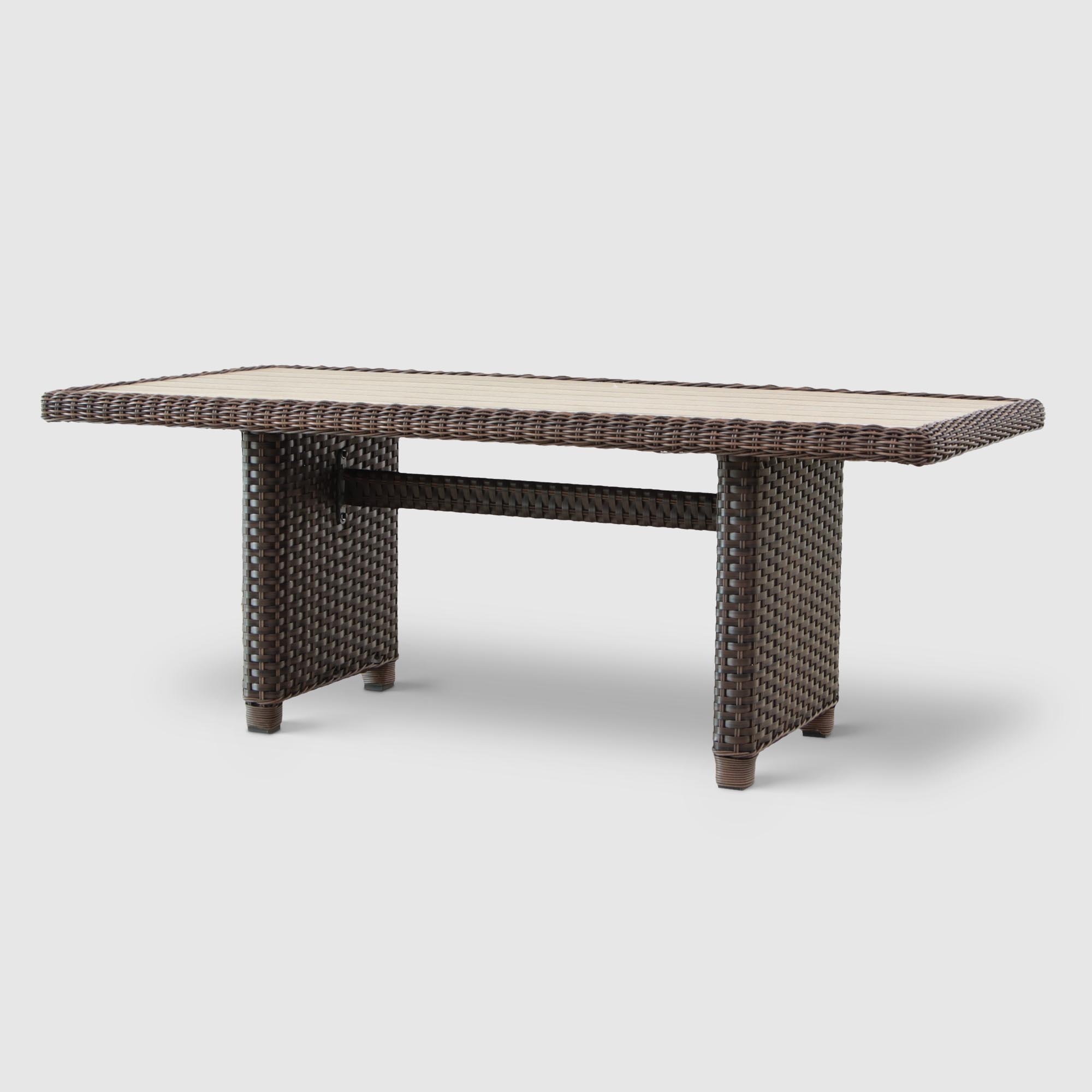 фото Комплект мебели yuhang коричневый с серым 6 предметов