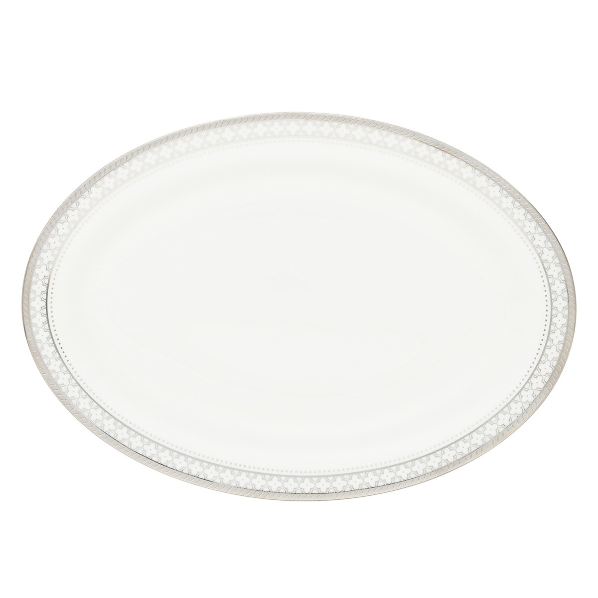 Набор тарелок сервировочных Gipfel Patricia 32х23 см 2 шт, цвет белый