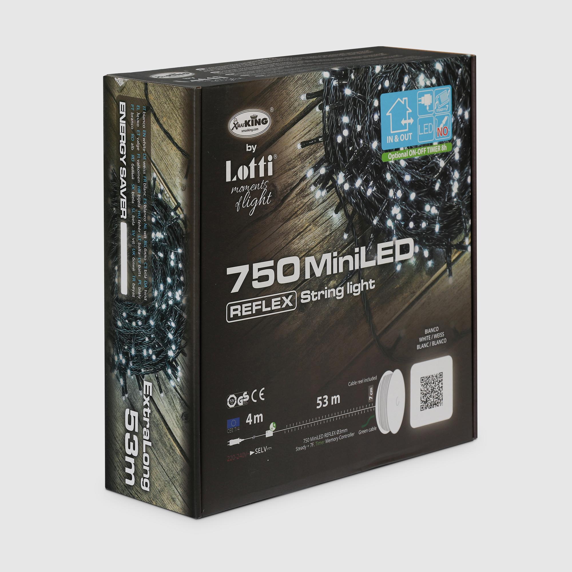 фото Гирлянда уличная lotti tlg 750 miniled белая