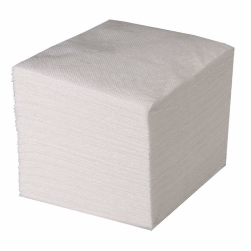 Бумажные салфетки Panda Smile белые 24х24 1 сл 90 листов