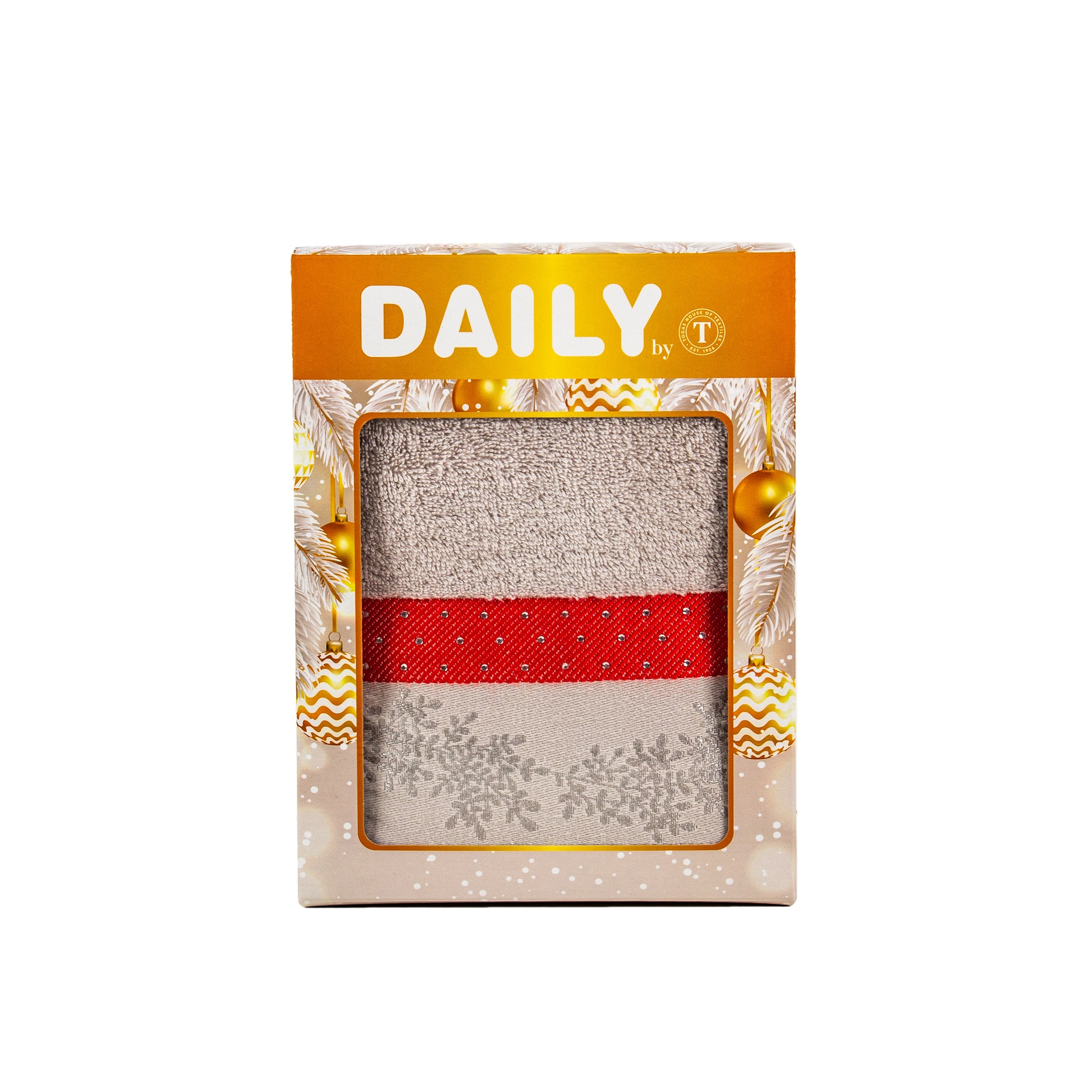Полотенце Daily by Togas Сигни серый 50х90 см
