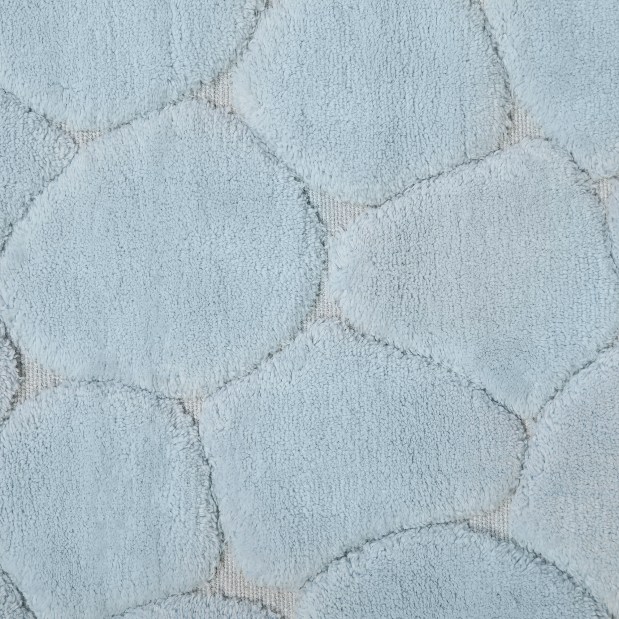 Набор ковриков для ванны Retro textil Stone голубой 2 шт - фото 7