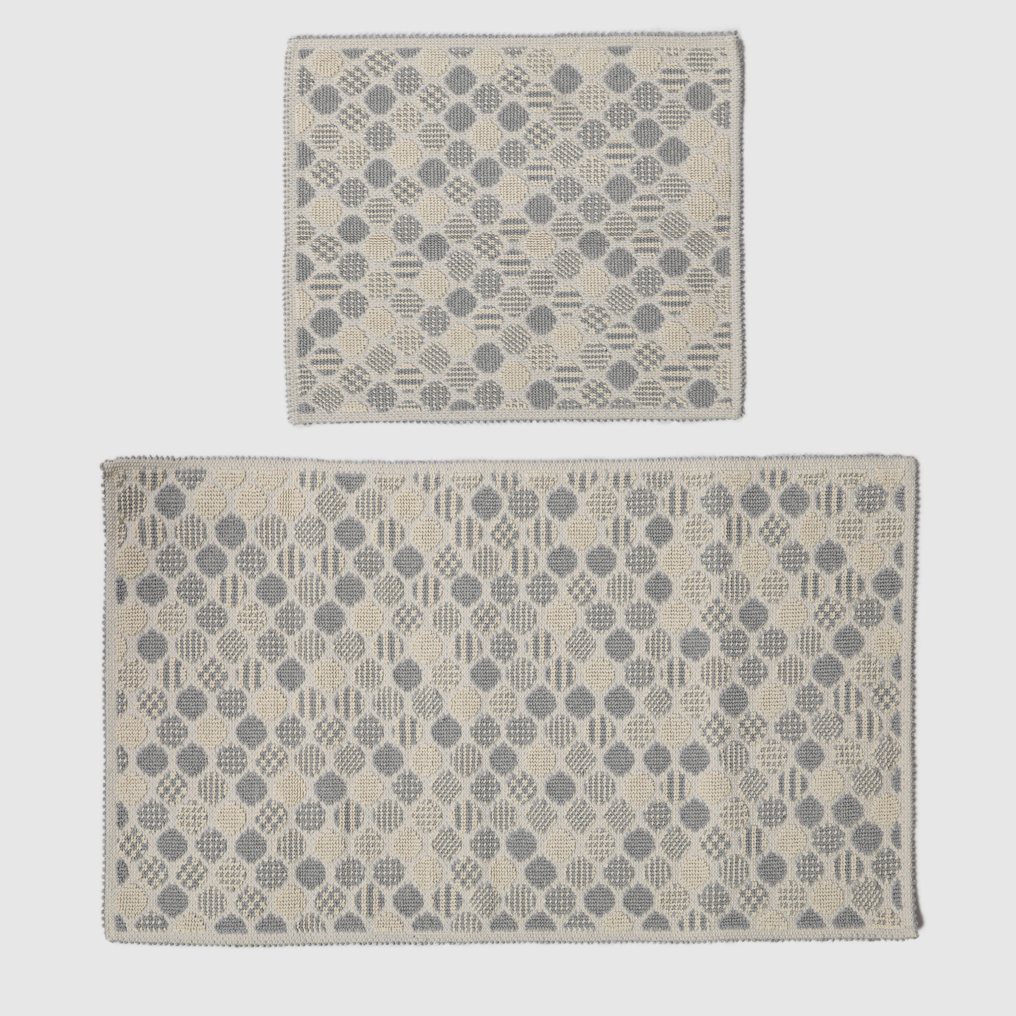 Набор ковриков для ванны Retro textil Honeycomb серый 2 шт набор ковриков для ванны retro textil stone кремовый 2 шт