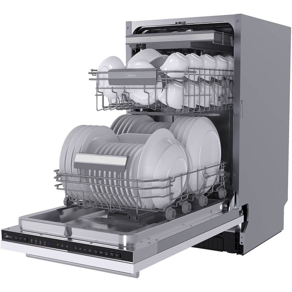 Посудомоечная машина Midea MID45S150i, цвет черный - фото 3