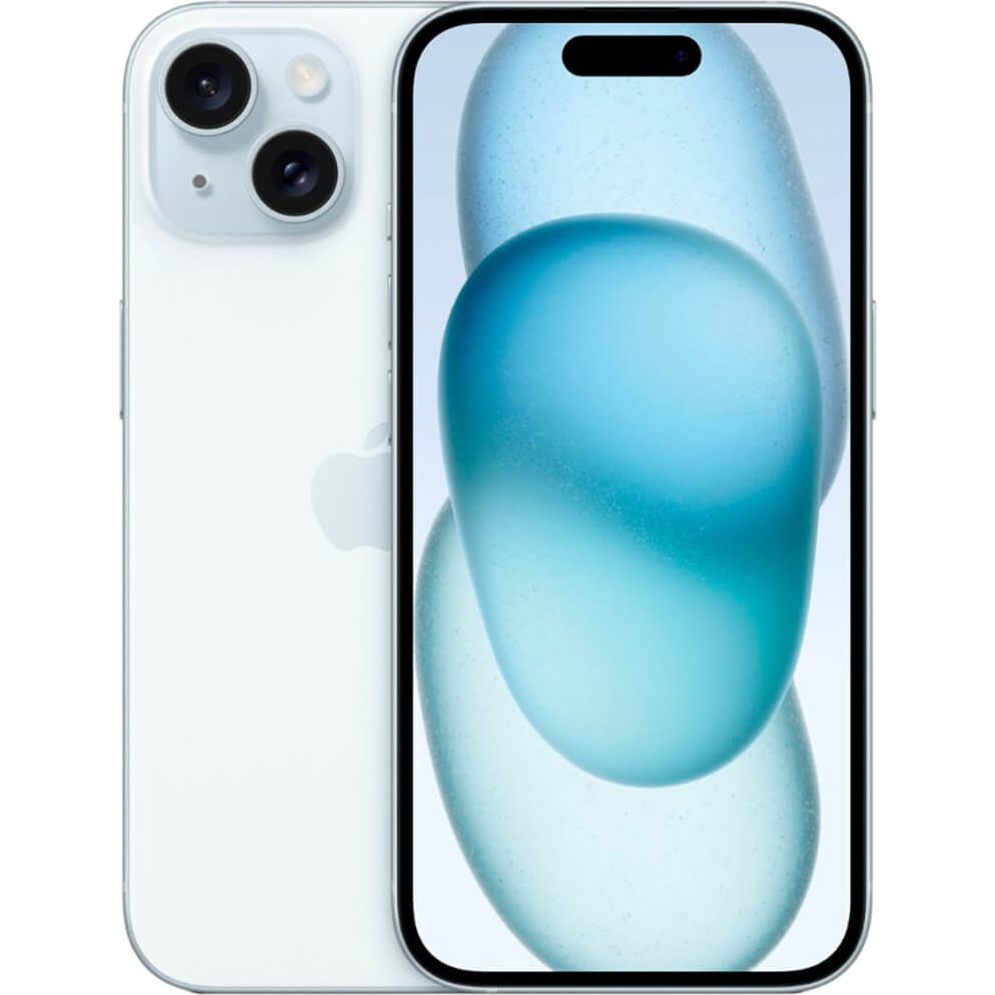 Смартфон Apple iPhone 15 128 ГБ Dual SIM синий смартфон apple iphone 12 64gb dual sim черный 64 гб cn 4 гб