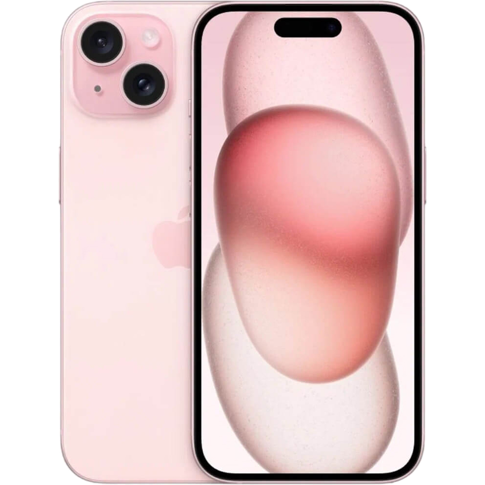 Смартфон Apple iPhone 15 256 ГБ Dual SIM розовый