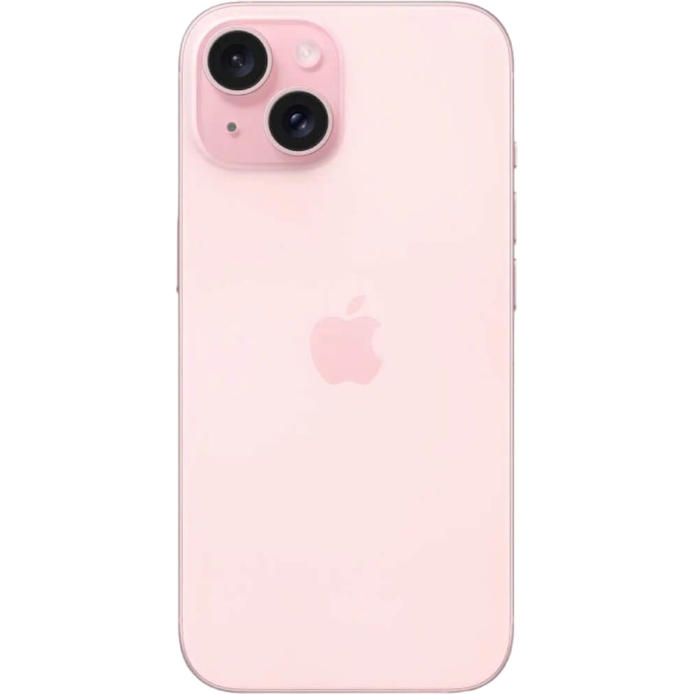 Смартфон Apple iPhone 15 256 ГБ Dual SIM розовый