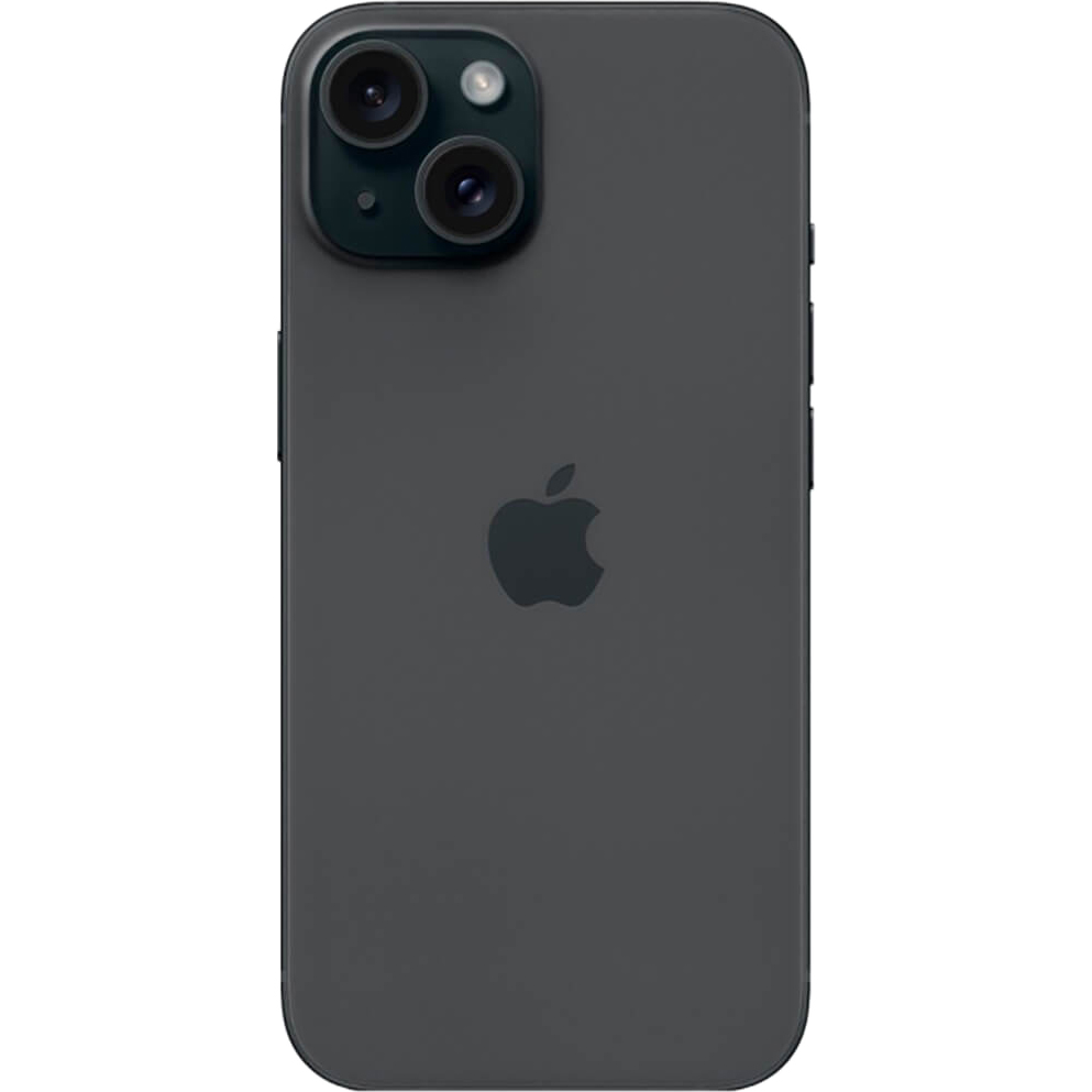 Смартфон Apple iPhone 15 256 ГБ Dual SIM черный