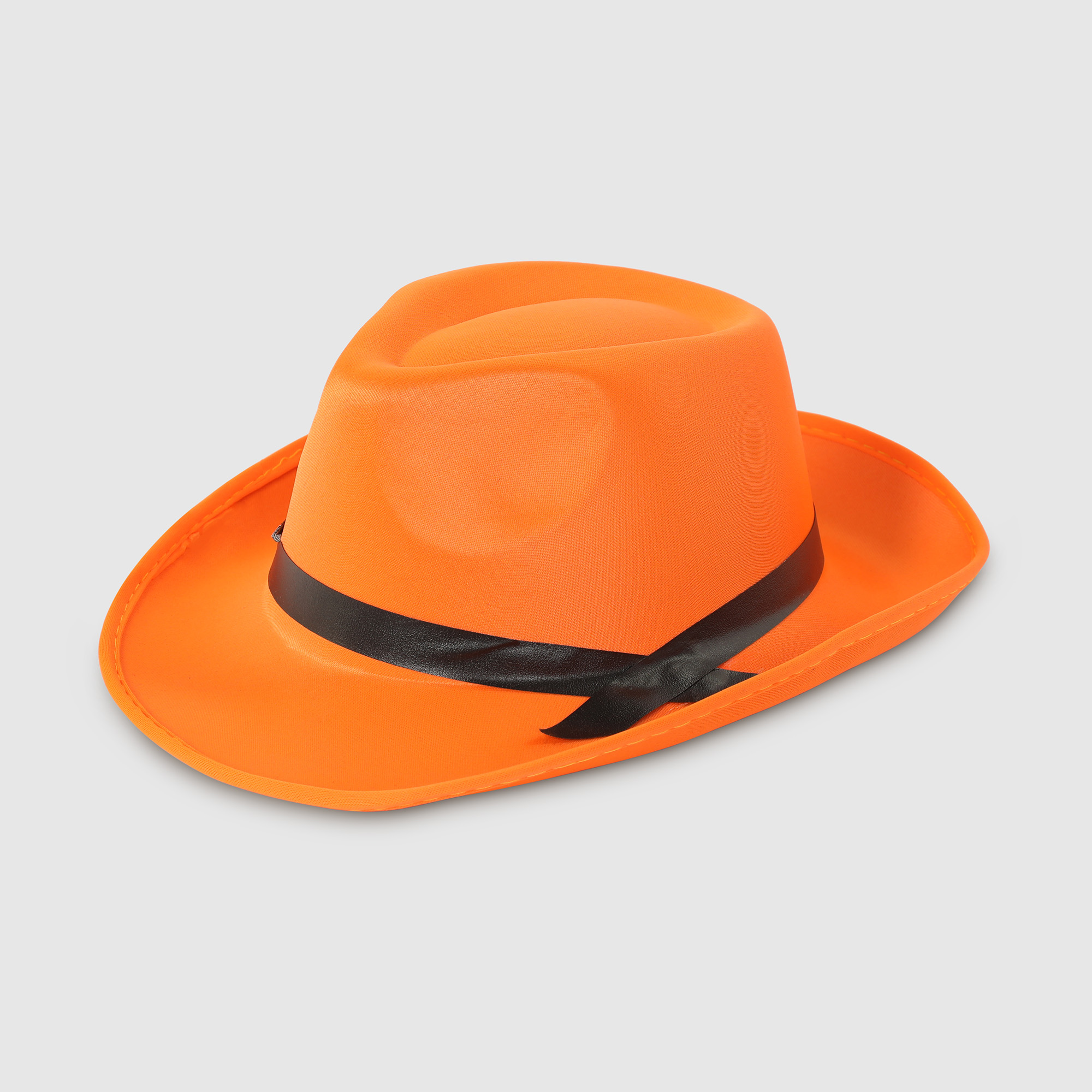 Шляпа с лентой Long Cheng Yiwu City оранжевая 57, цвет оранжевый, размер 57 - фото 1