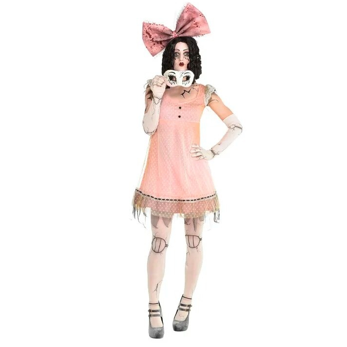 Костюм Amscan Europe GMBH пугающая кукла S костюм китпатти свинка пуся розовый 4 7 лет